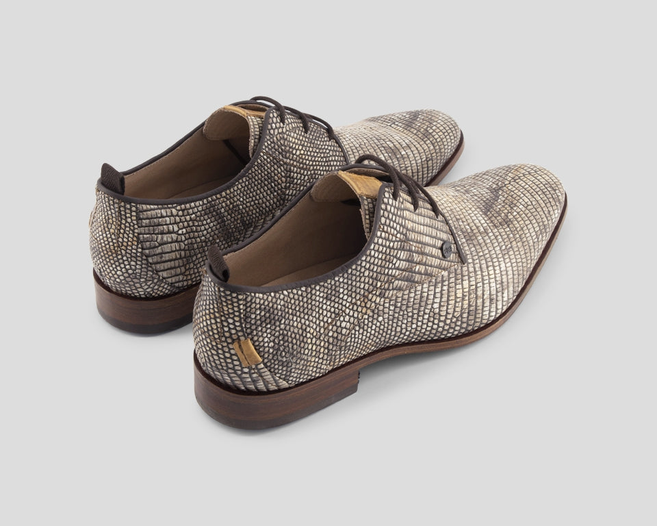 Greg Marble | Zandkleurige nette schoenen REHAB Footwear