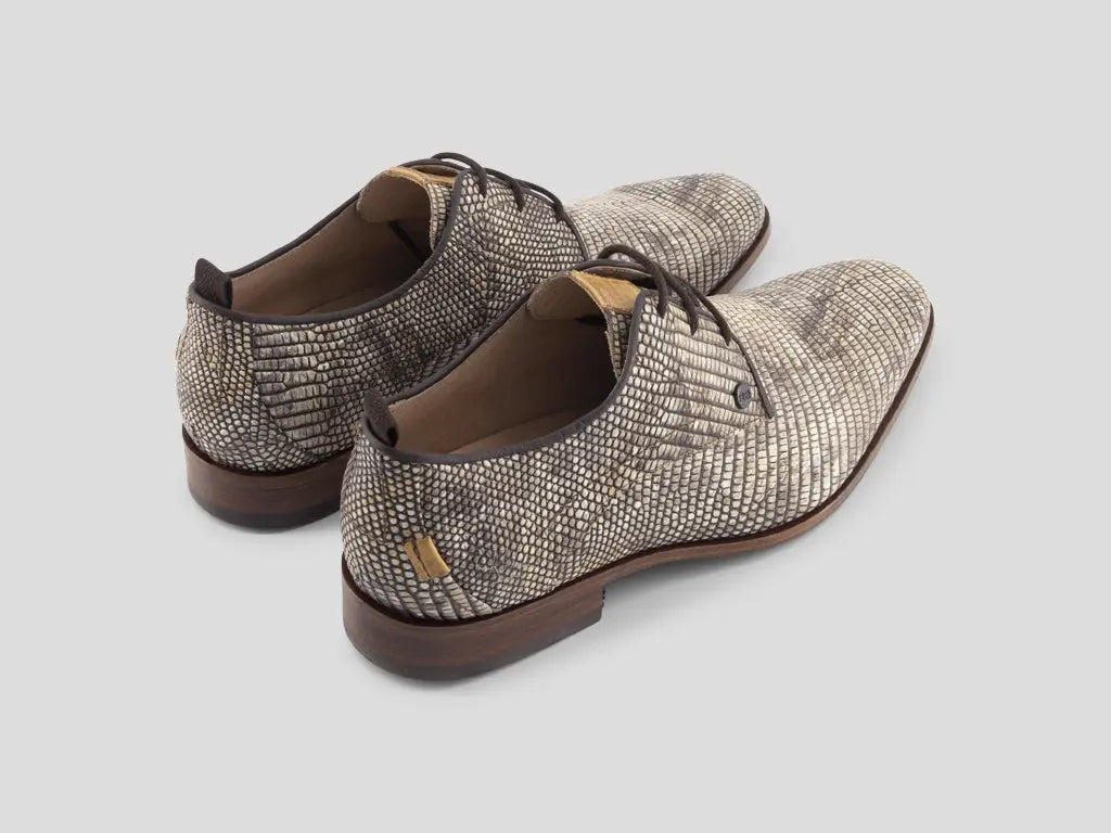 Greg Marble | Zandkleurige nette schoenen REHAB Footwear