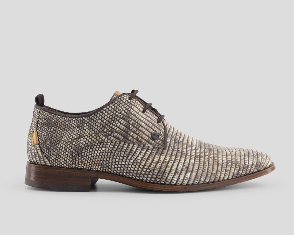 Greg Marble | Zandkleurige nette schoenen REHAB Footwear