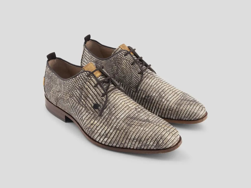 Greg Marble | Zandkleurige nette schoenen REHAB Footwear