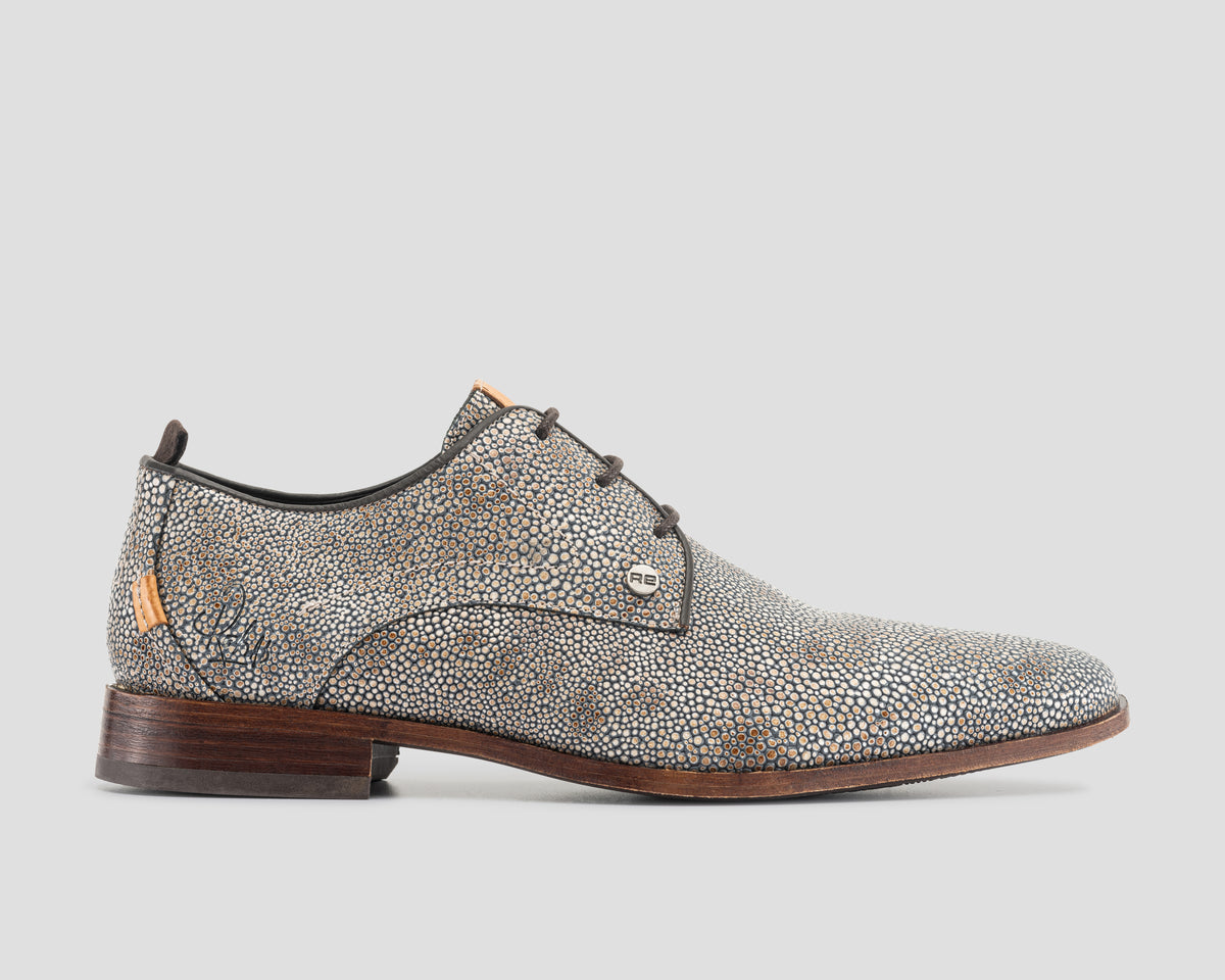 Greg Pebble | Bruine nette schoenen REHAB Footwear