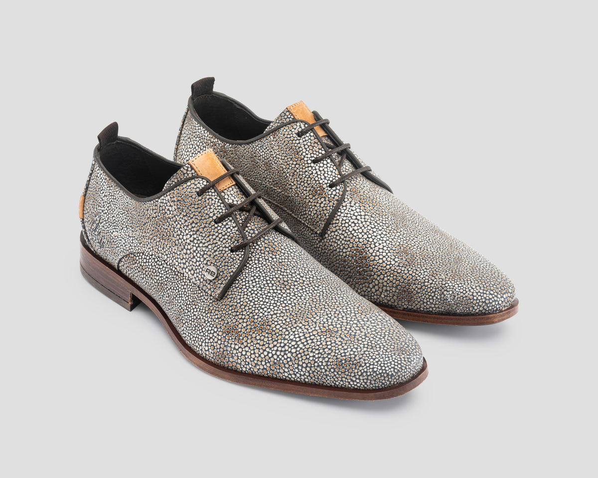 Greg Pebble | Bruine nette schoenen REHAB Footwear