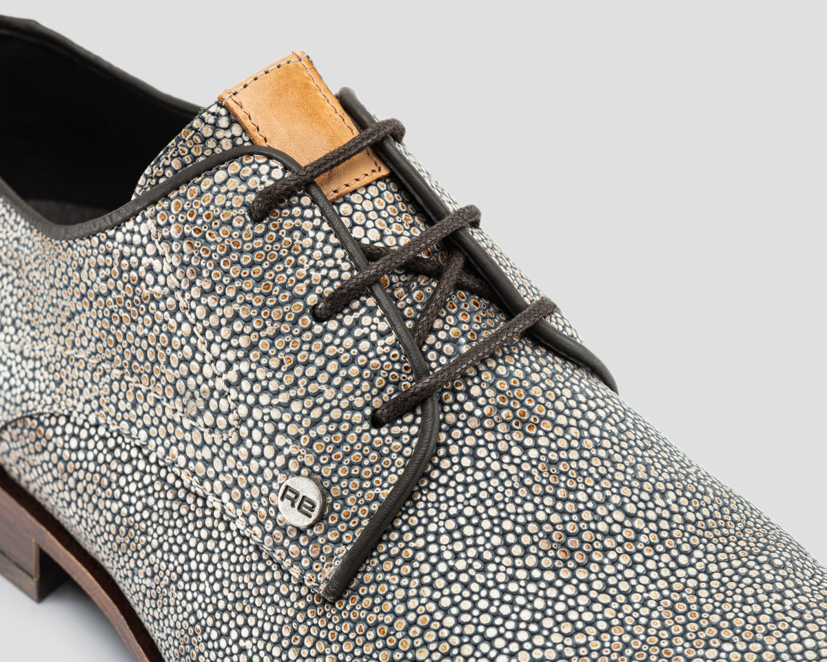 Greg Pebble | Bruine nette schoenen REHAB Footwear