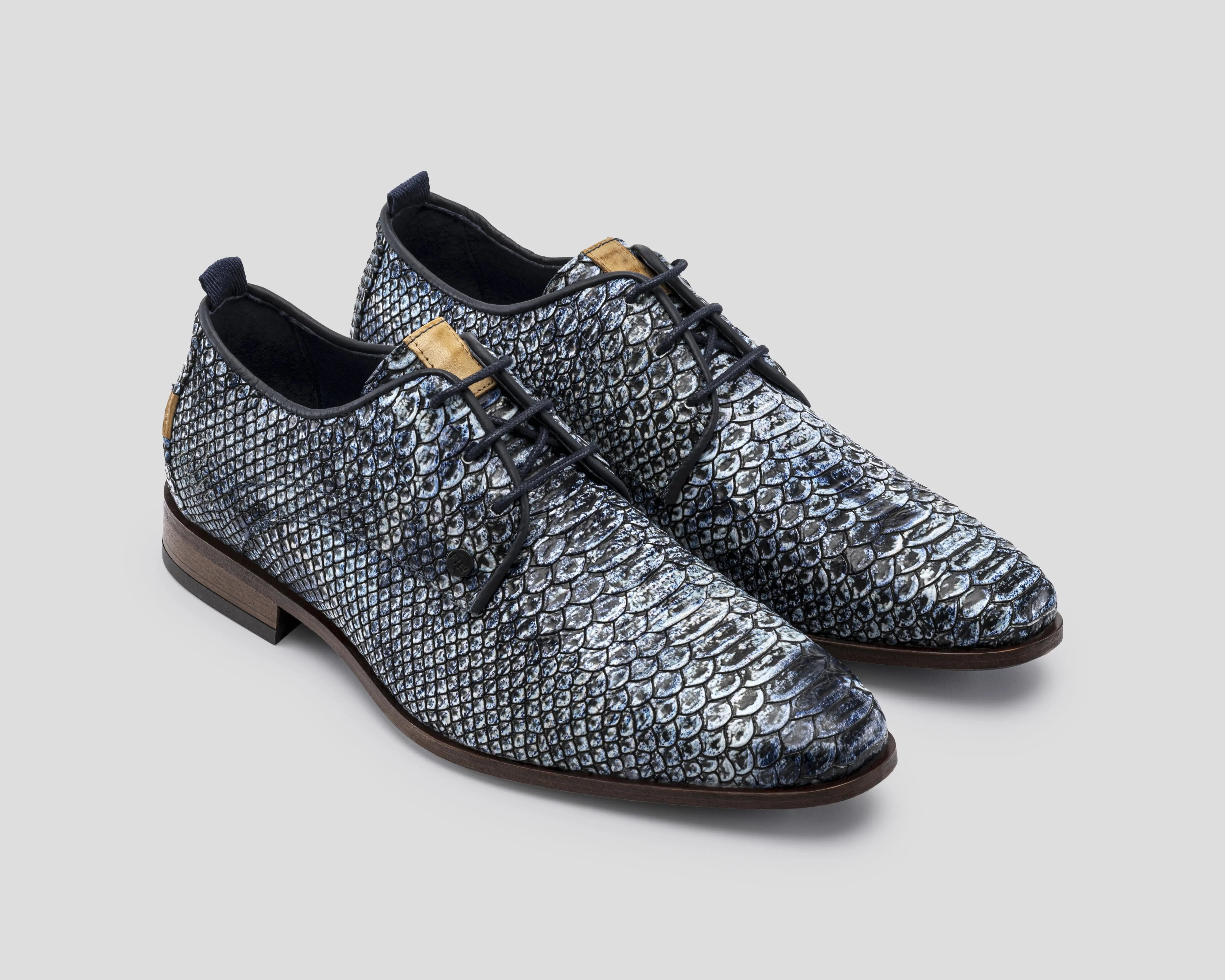 Greg Sculp | Donkerblauwe nette schoenen REHAB Footwear