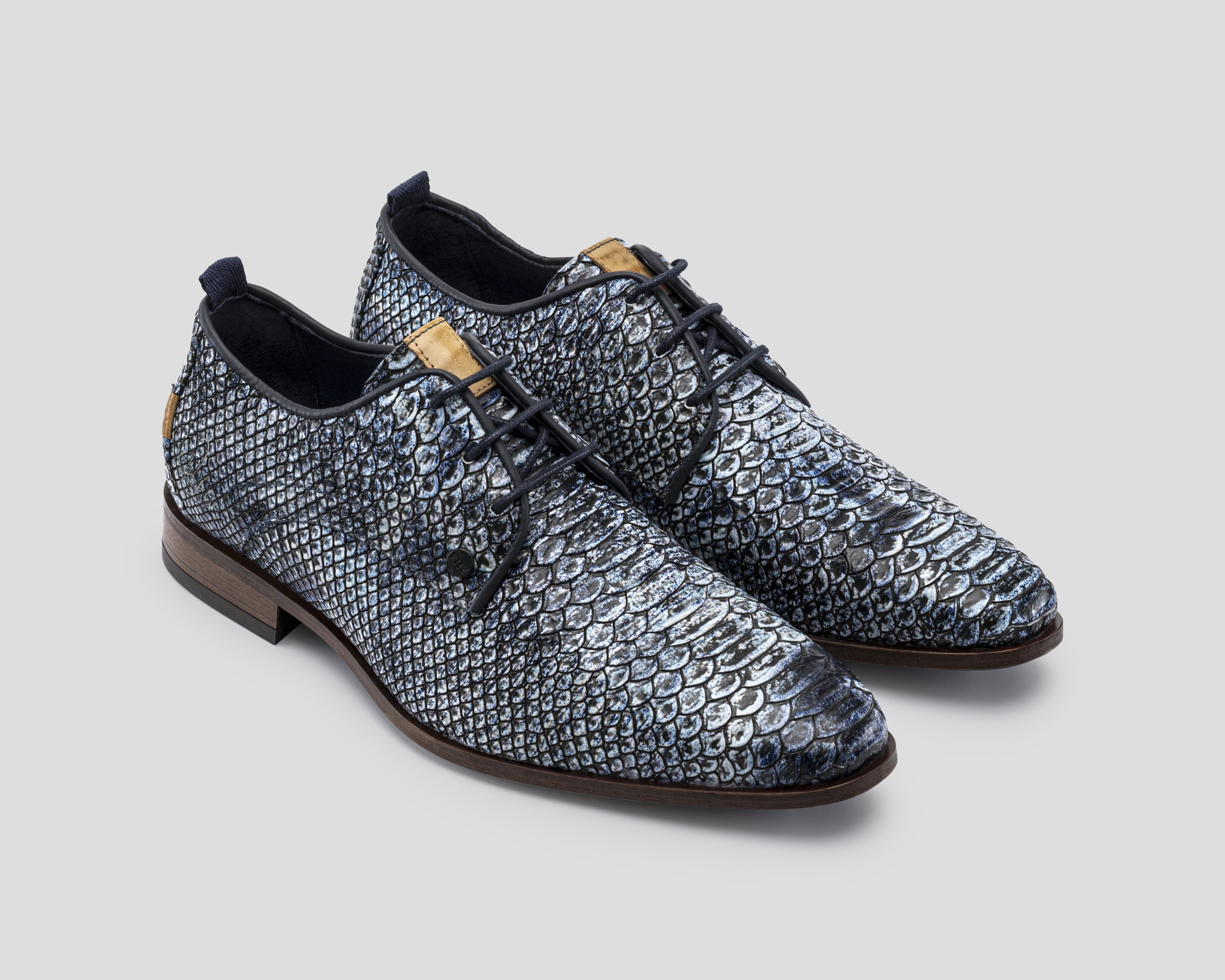 Greg Sculp | Donkerblauwe nette schoenen REHAB Footwear