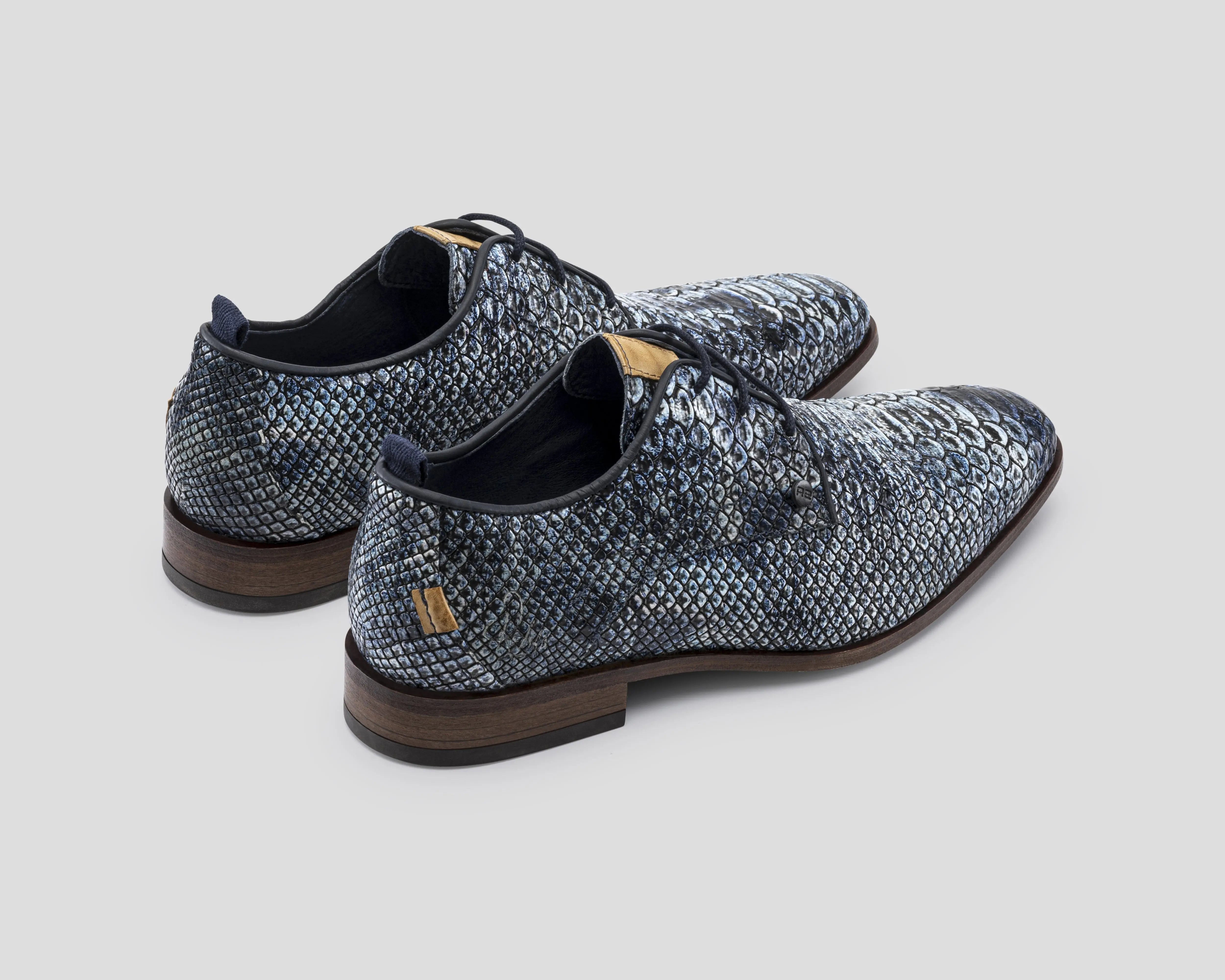 Greg Sculp | Donkerblauwe nette schoenen REHAB Footwear