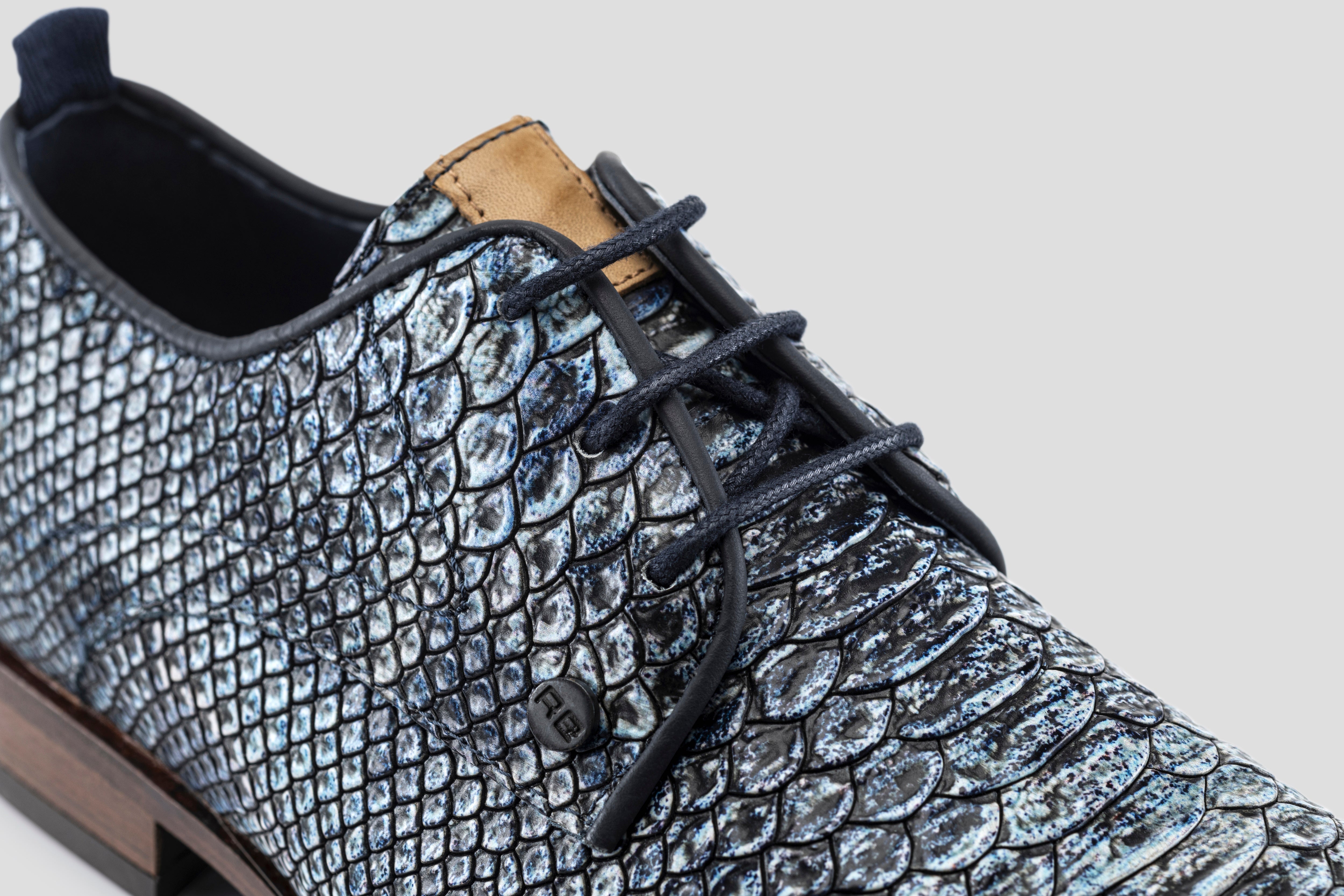 Greg Sculp | Donkerblauwe nette schoenen REHAB Footwear