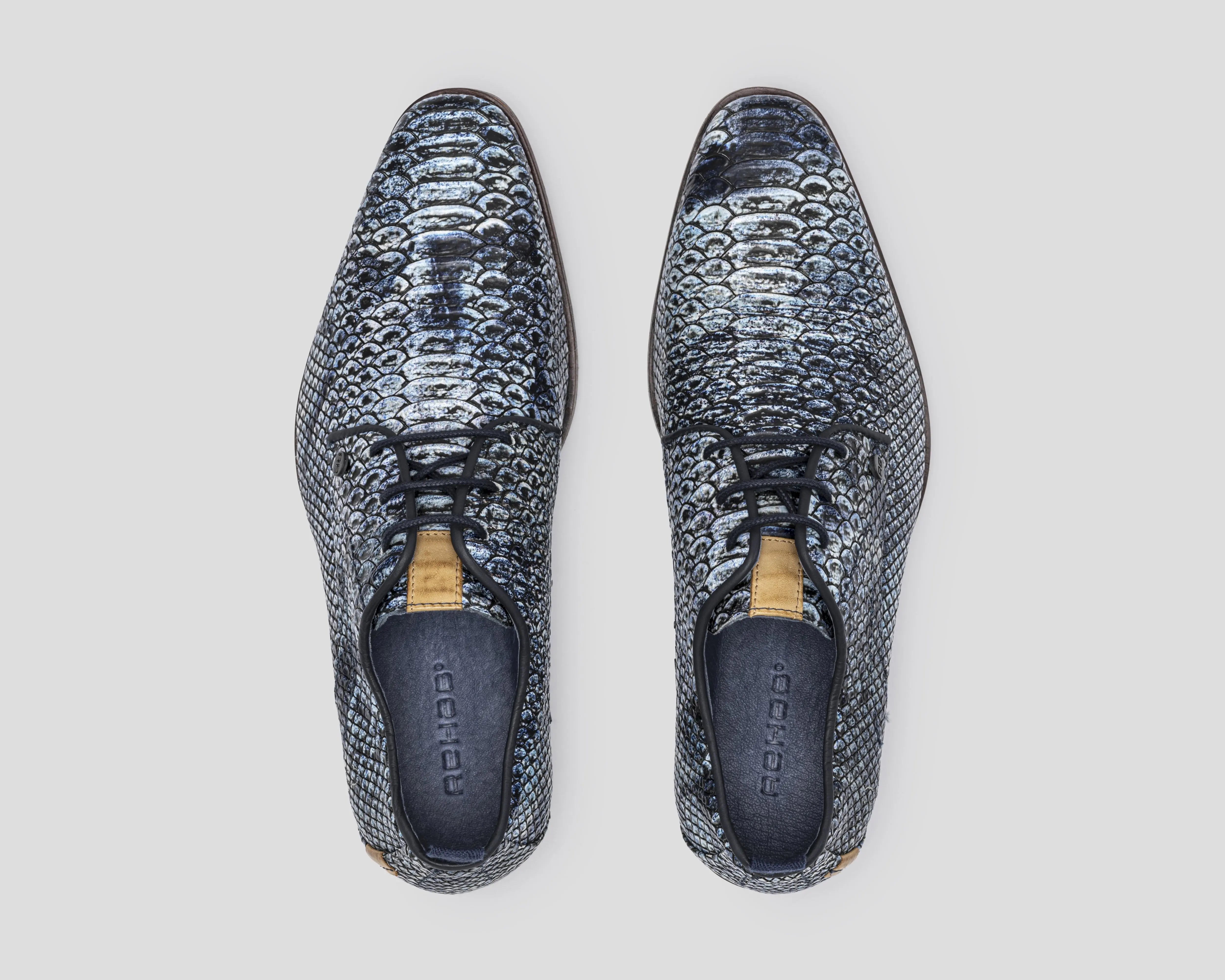 Greg Sculp | Donkerblauwe nette schoenen REHAB Footwear