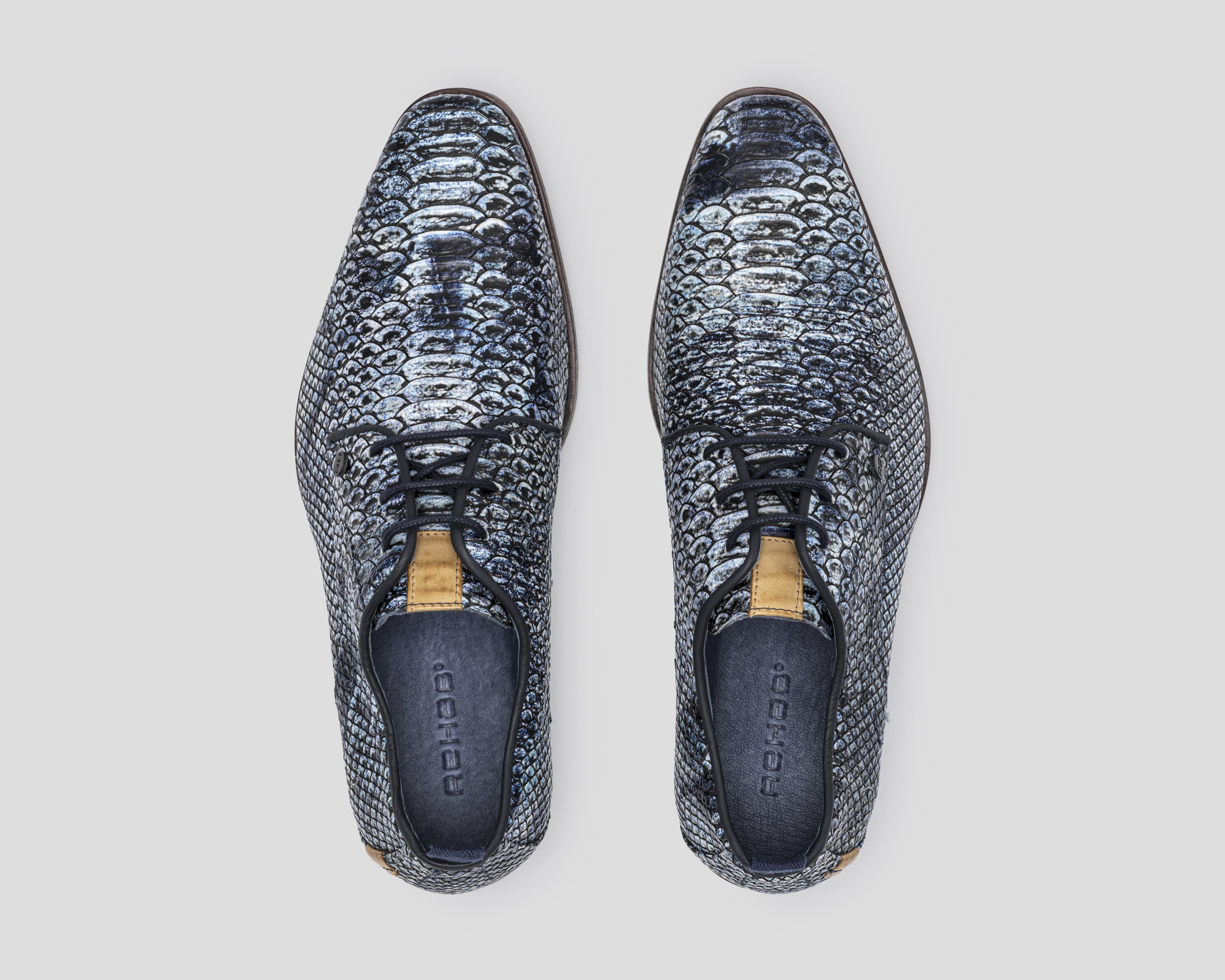 Greg Sculp | Donkerblauwe nette schoenen REHAB Footwear