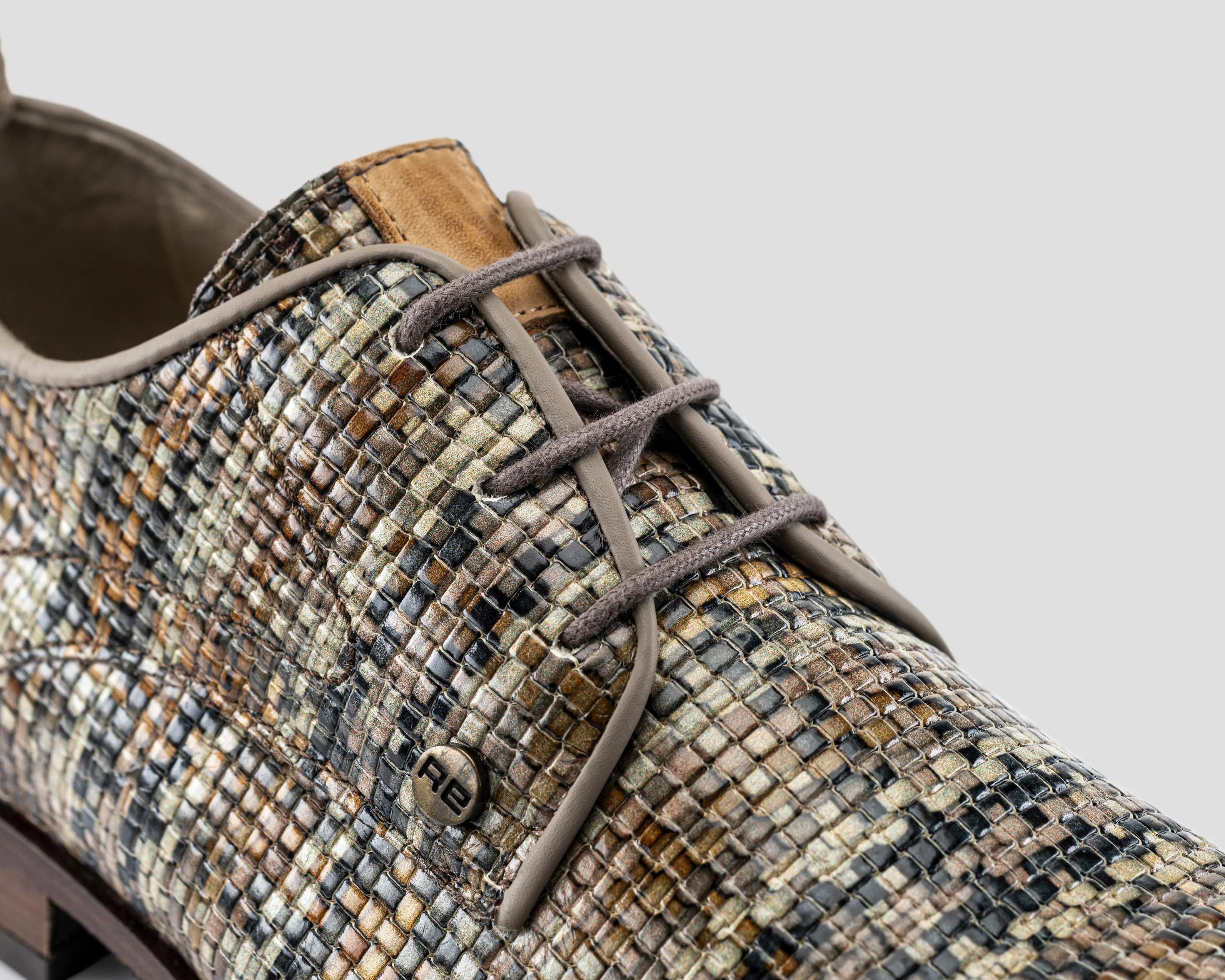 Greg Square | Taupe nette schoenen REHAB Footwear