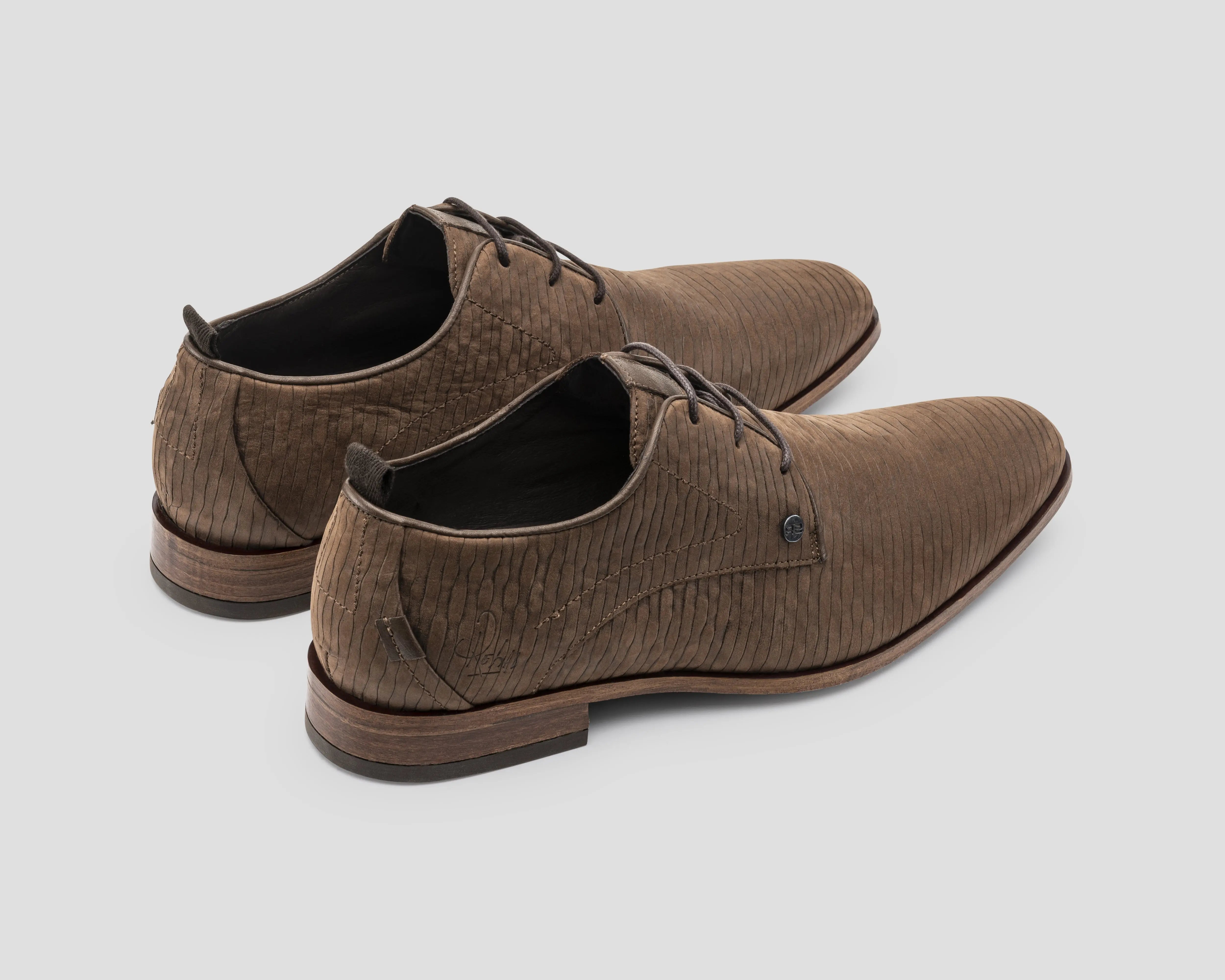 Greg Stones | Donkerbruine nette schoen REHAB Footwear