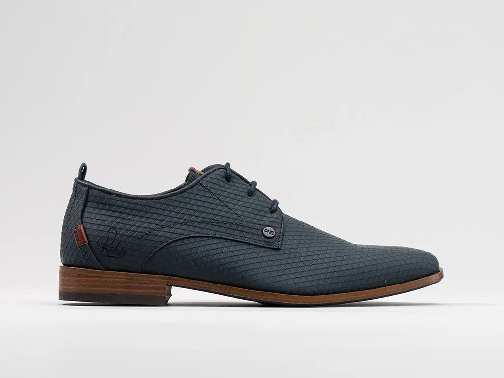 Greg Triangle | Donkerblauwe nette schoenen REHAB Footwear