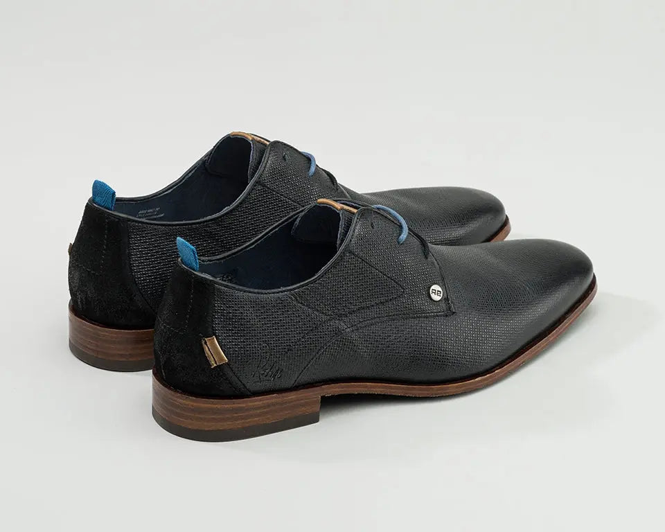 Greg Wall | Zwarte nette schoenen REHAB Footwear