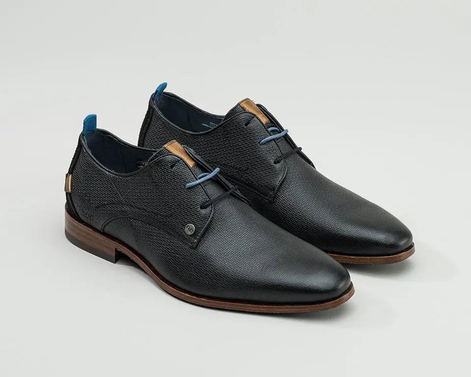 Greg Wall | Zwarte nette schoenen REHAB Footwear