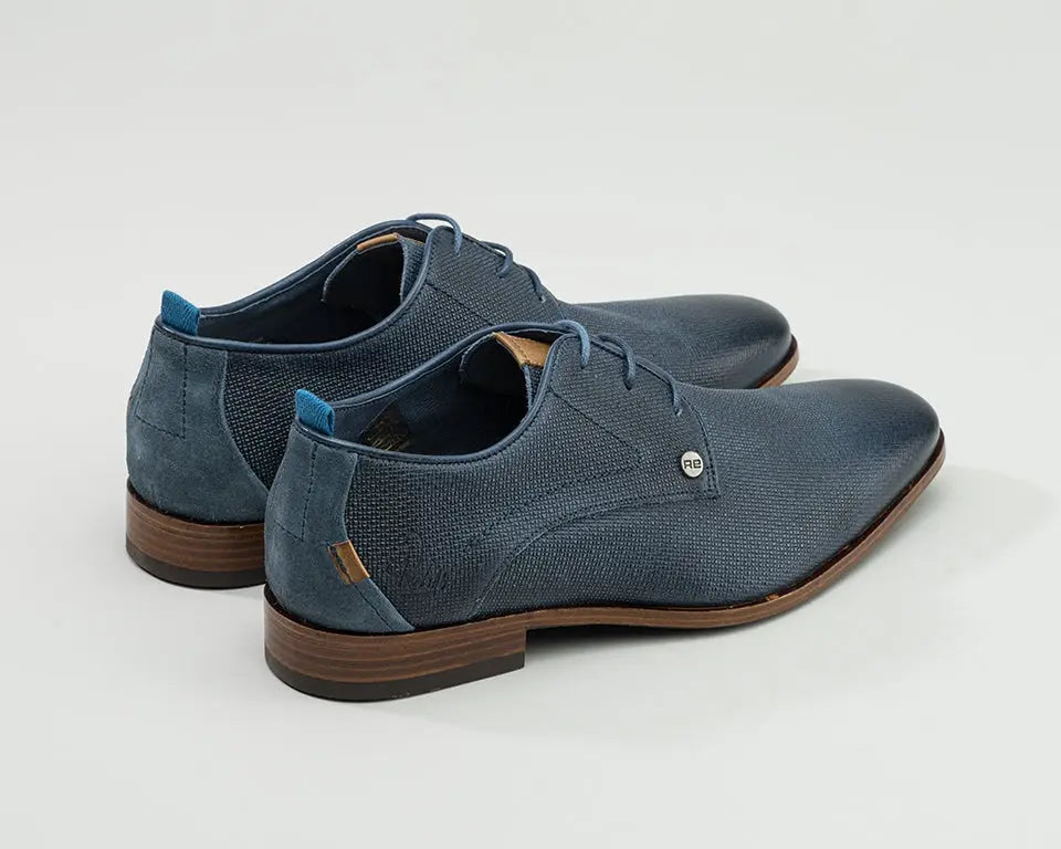 Greg Wall | Donkerblauwe nette schoenen REHAB Footwear