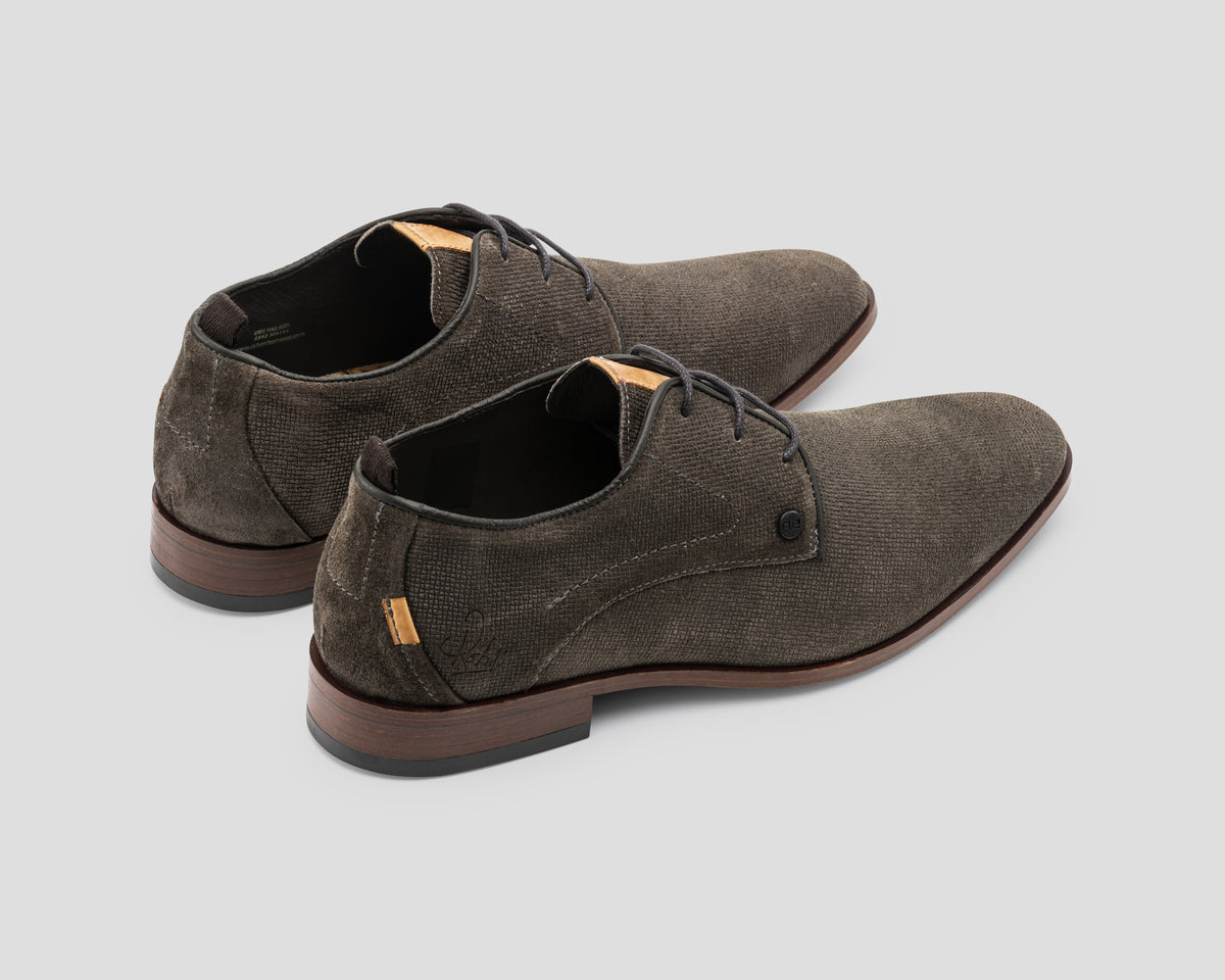 Greg Wall Sue | Grijsbruine nette schoenen REHAB Footwear