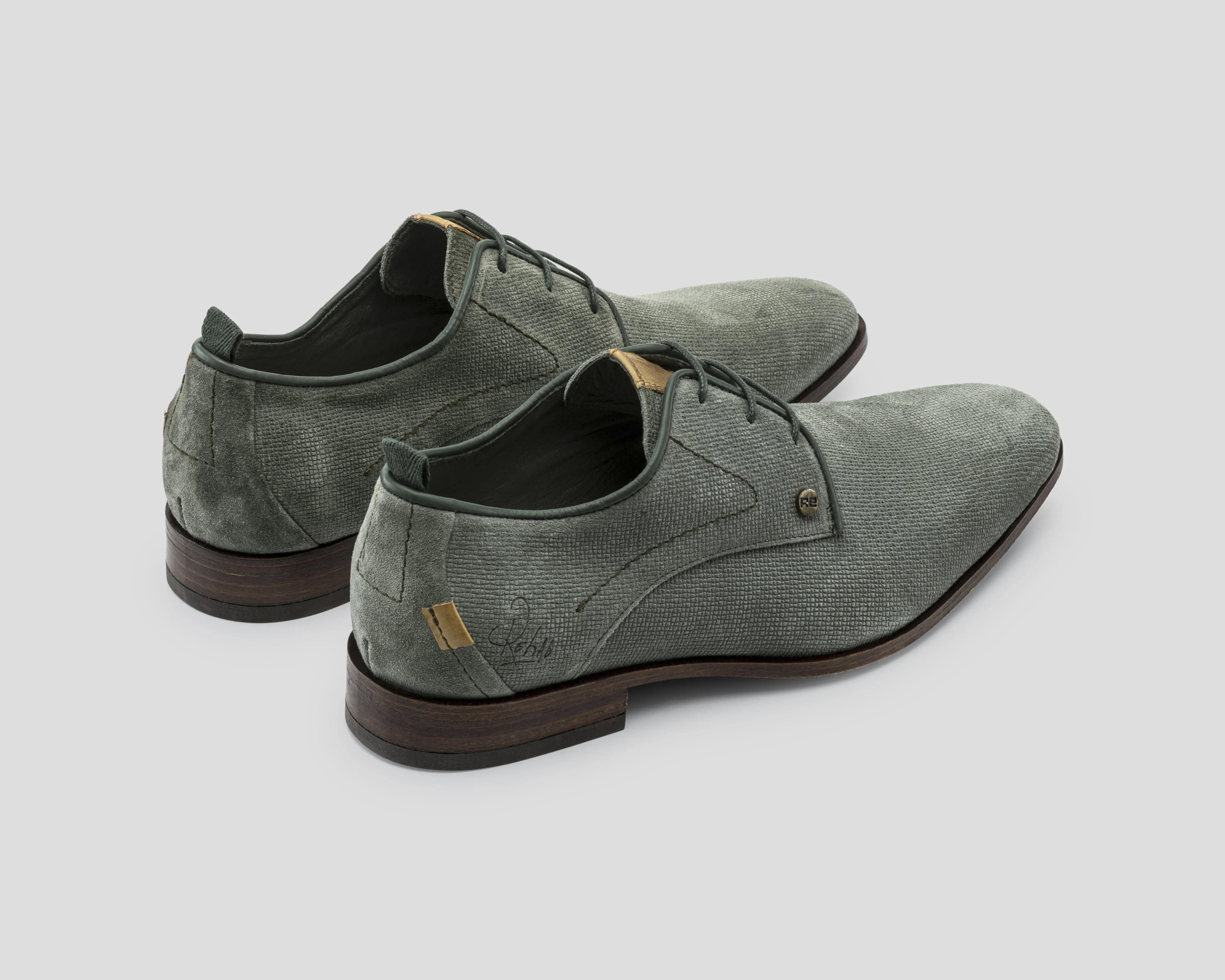 Greg Wall Sue | Groene nette schoen REHAB Footwear