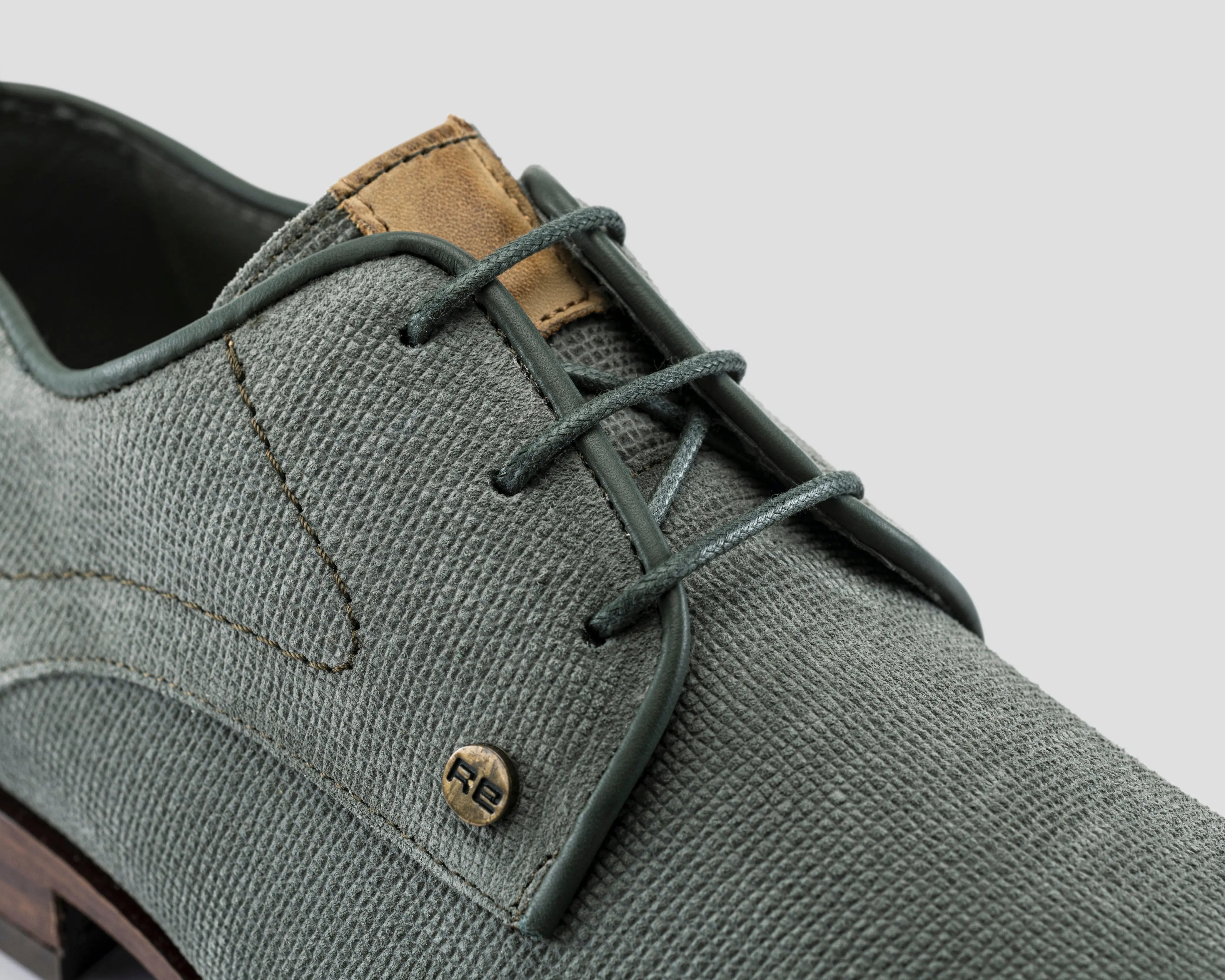 Greg Wall Sue | Groene nette schoen REHAB Footwear