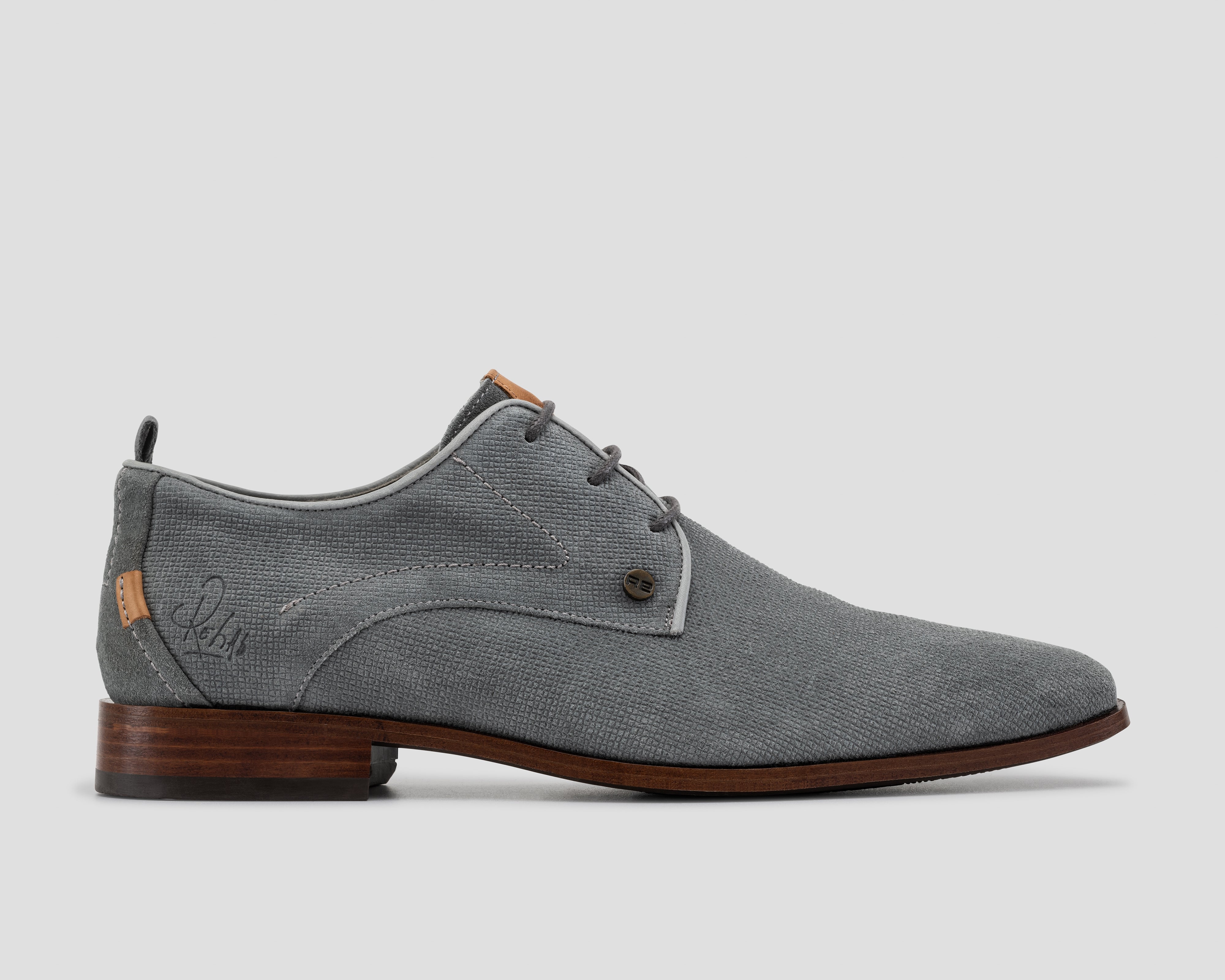 Greg Wall Sue | Grijs-blauwe nette schoenen REHAB Footwear