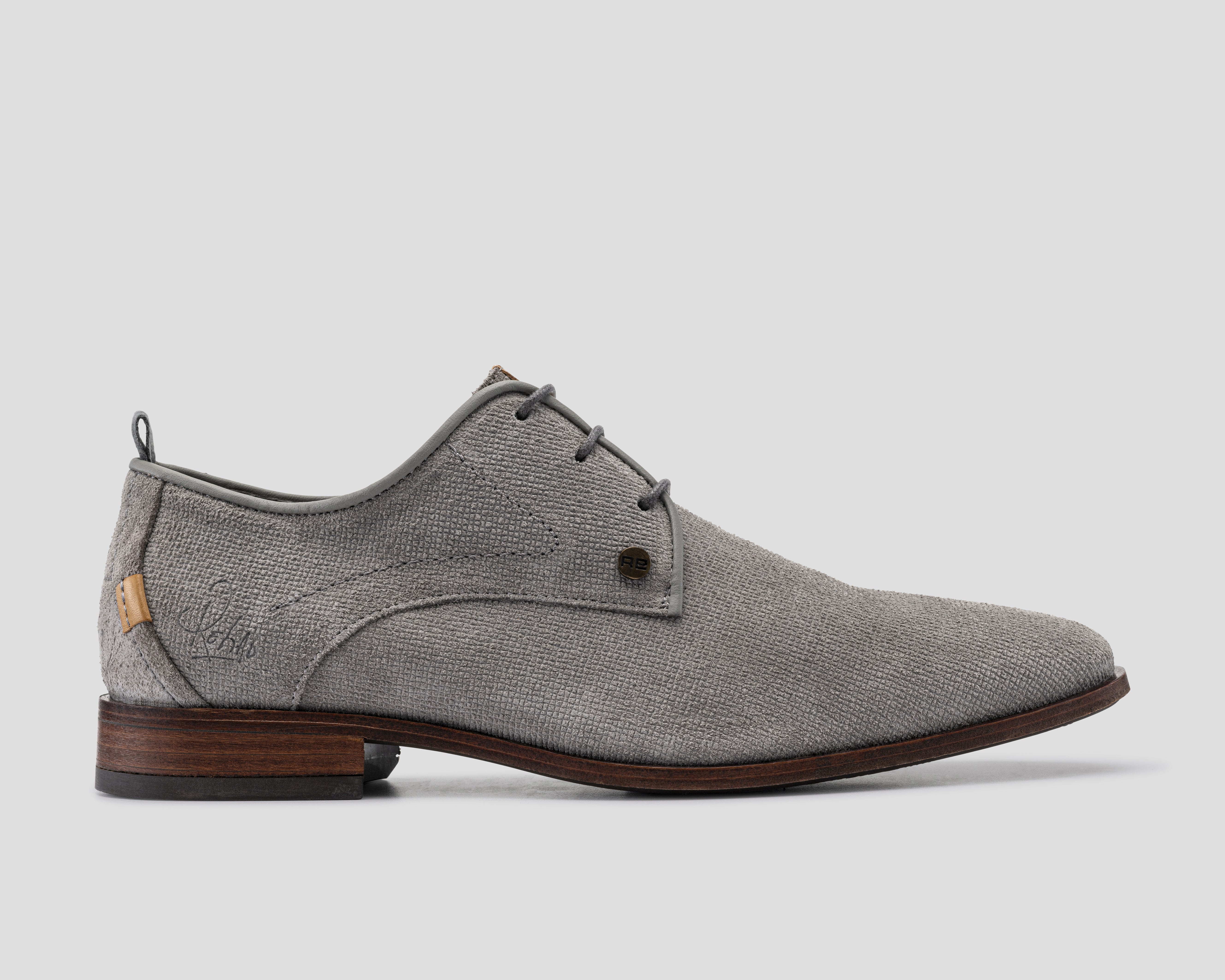 Greg Wall Sue | Grijze nette schoenen REHAB Footwear