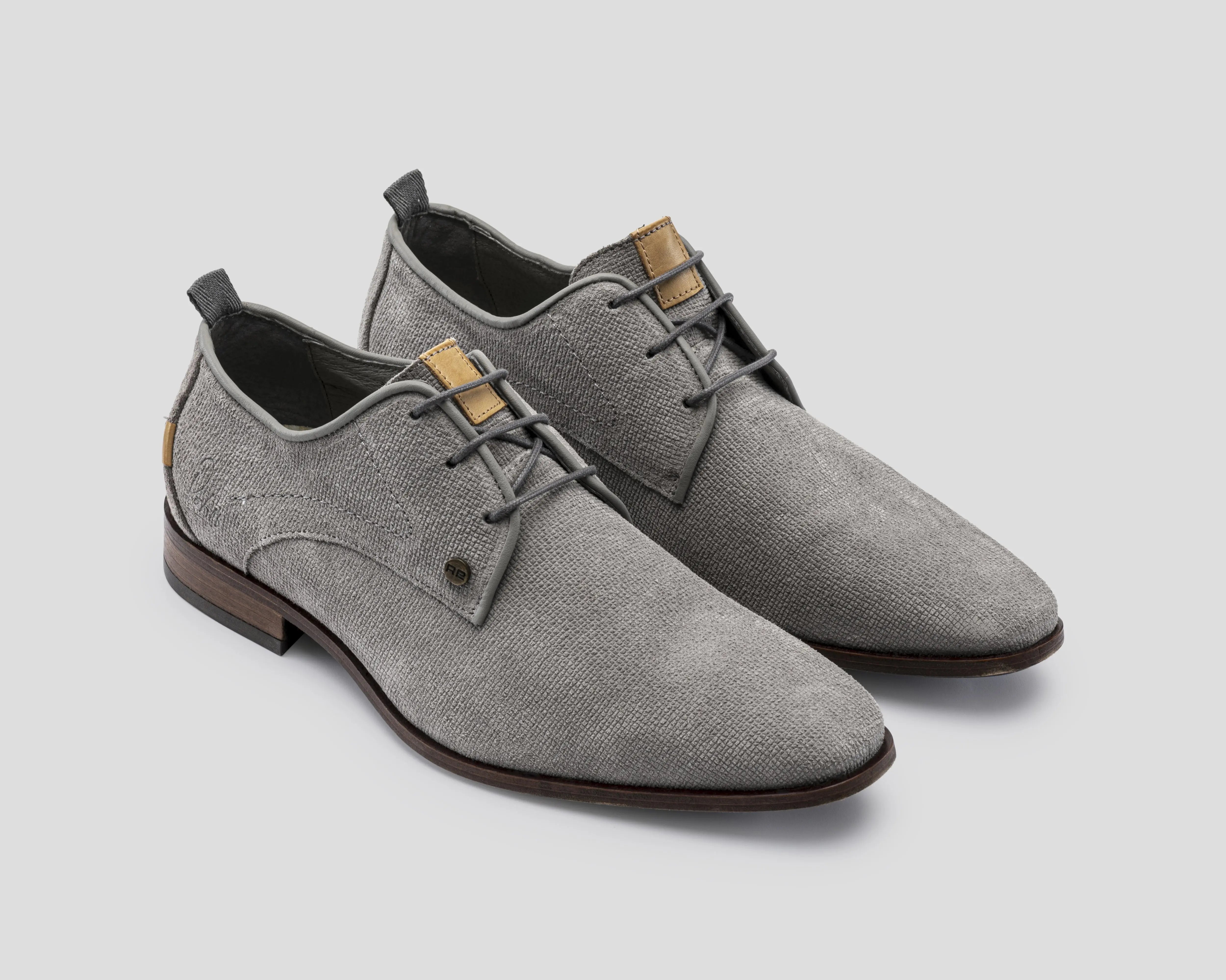 Greg Wall Sue | Grijze nette schoenen REHAB Footwear