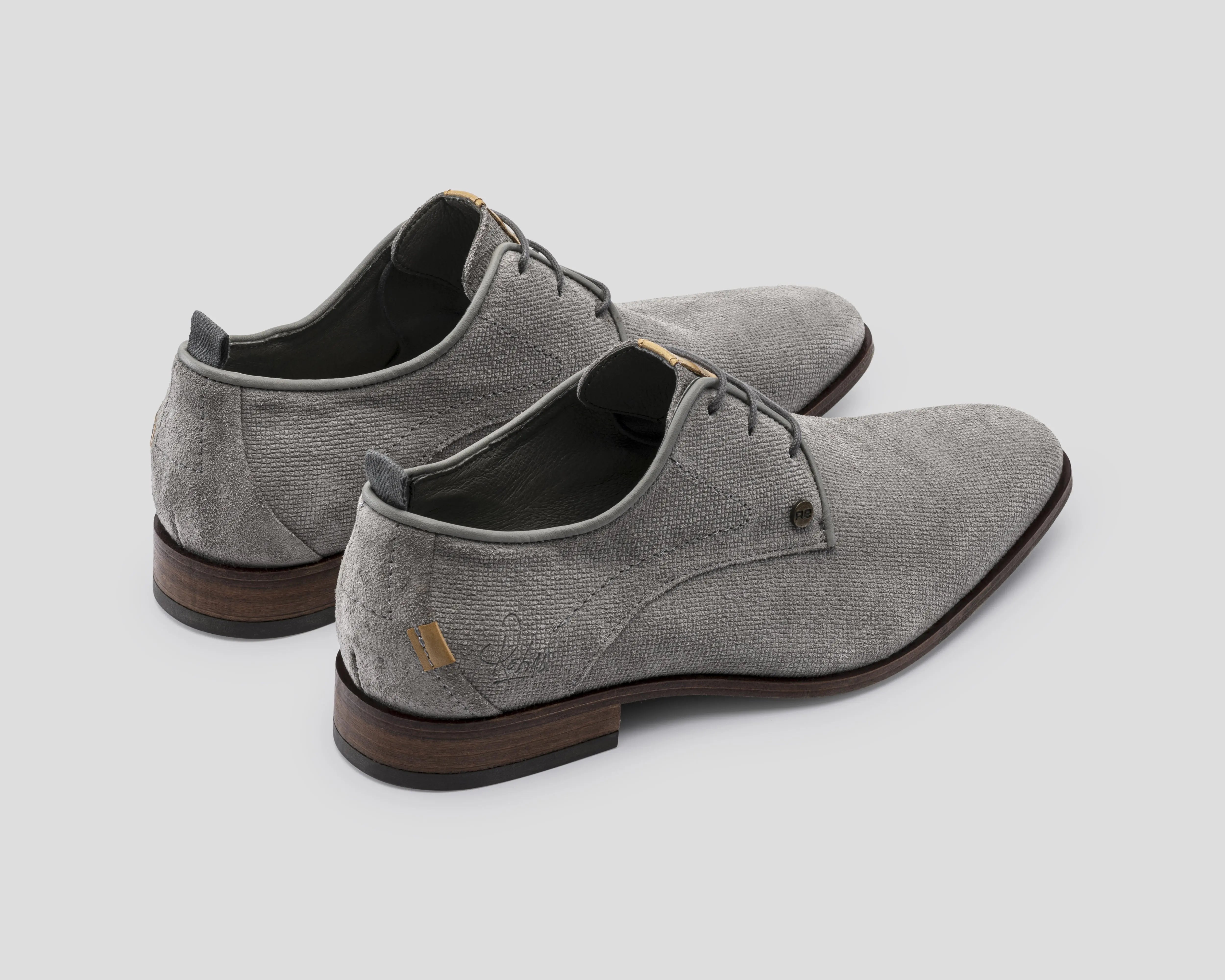 Greg Wall Sue | Grijze nette schoenen REHAB Footwear