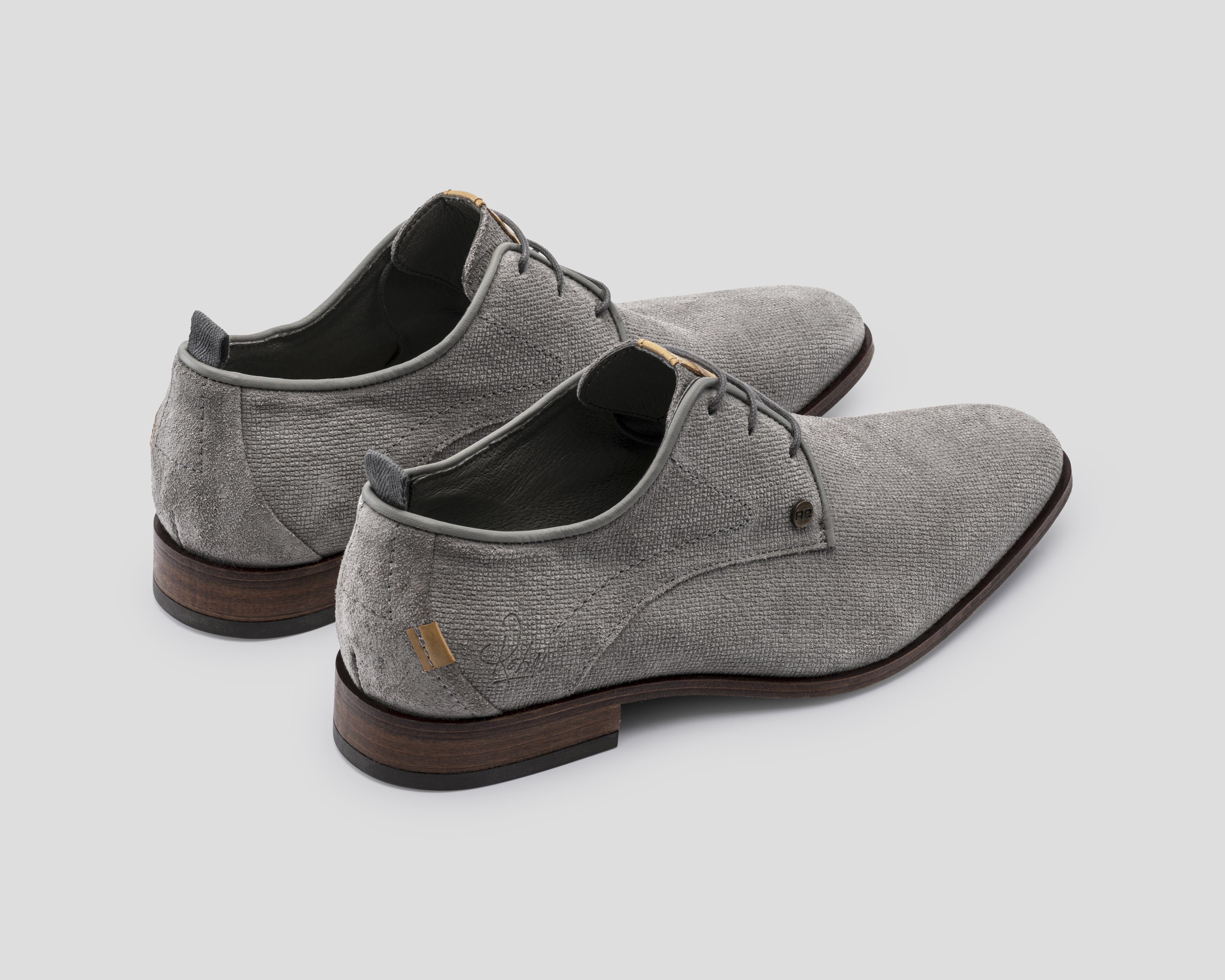 Greg Wall Sue | Grijze nette schoenen REHAB Footwear