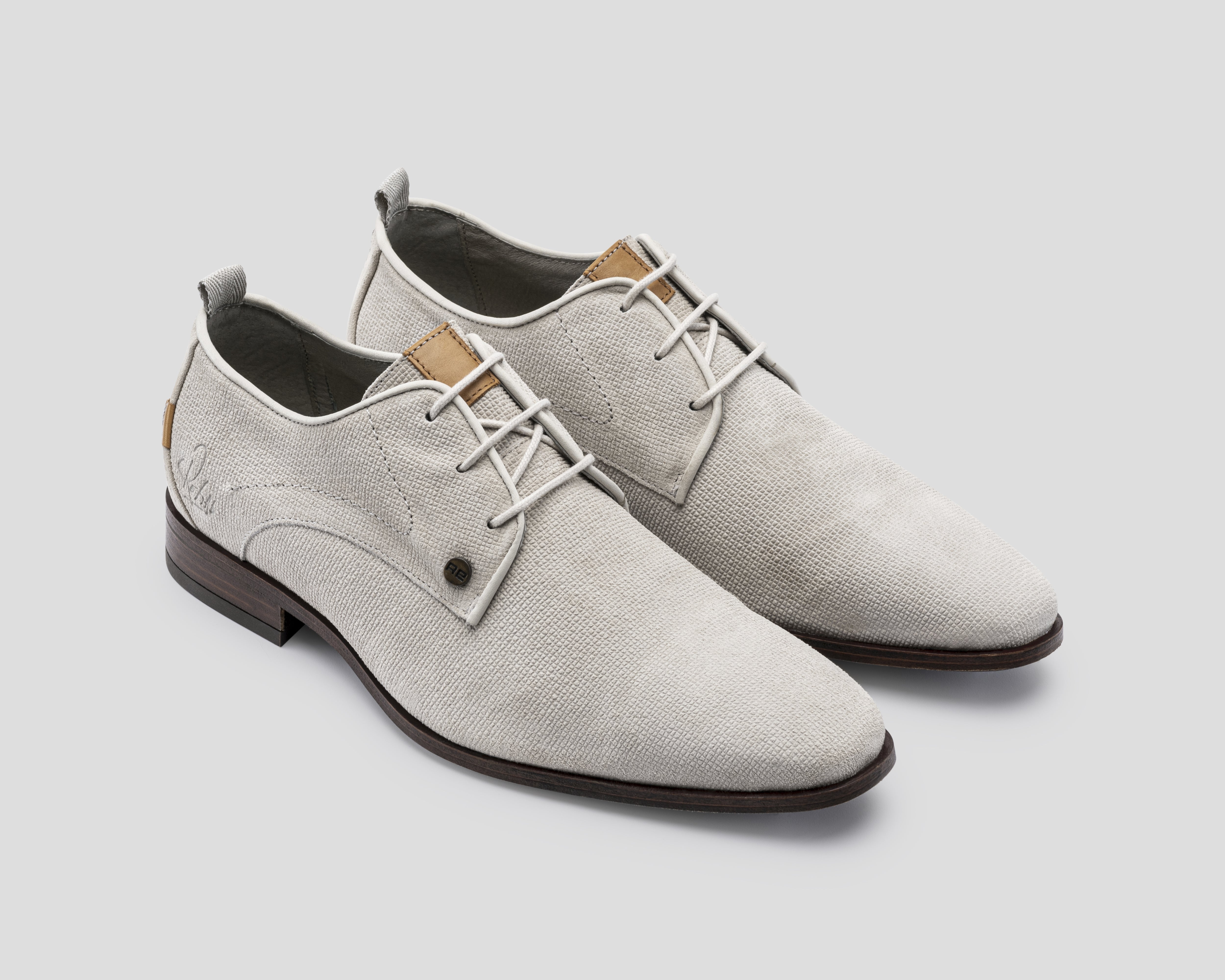 Greg Wall Sue | Off-white nette schoenen REHAB Footwear