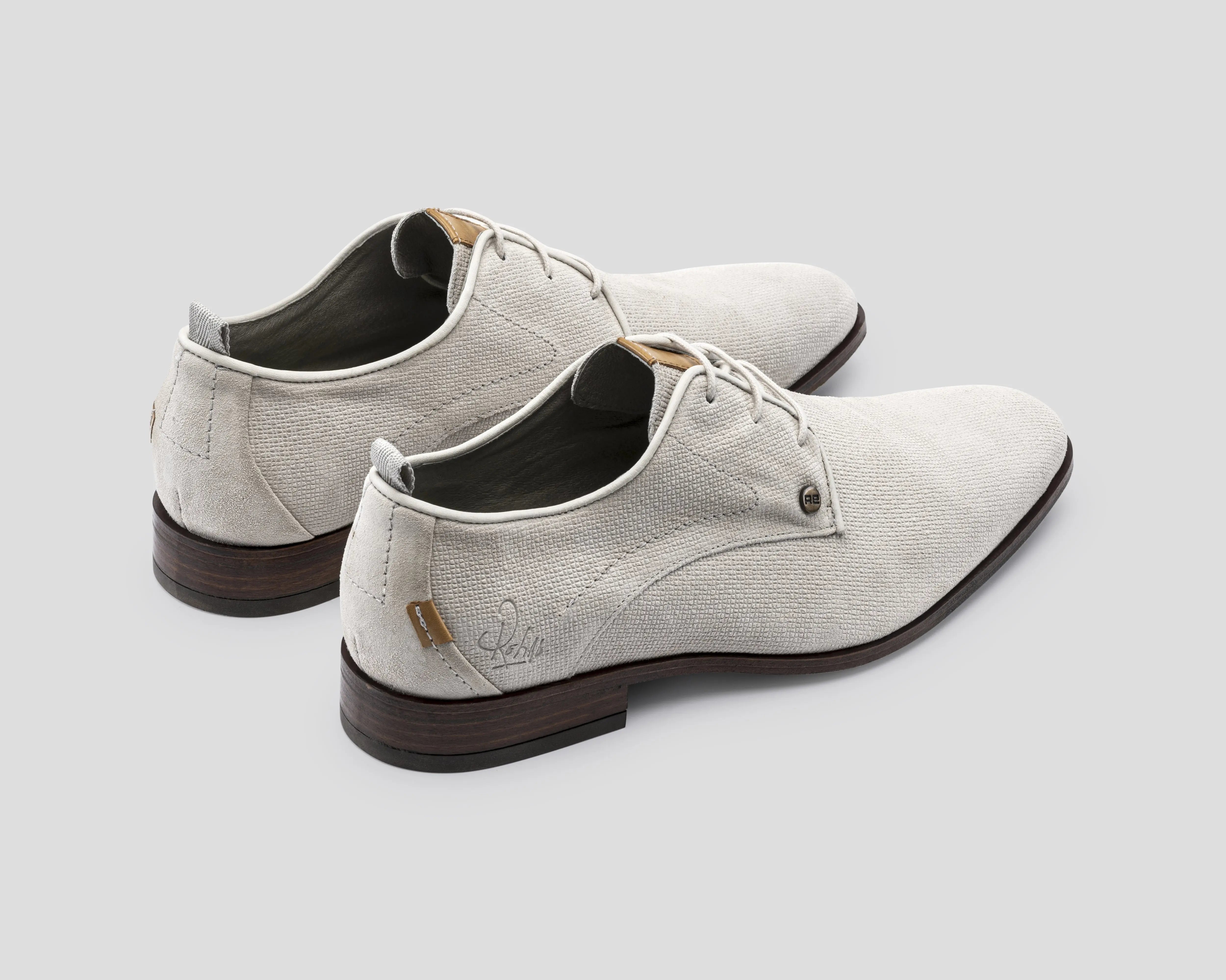 Greg Wall Sue | Off-white nette schoenen REHAB Footwear