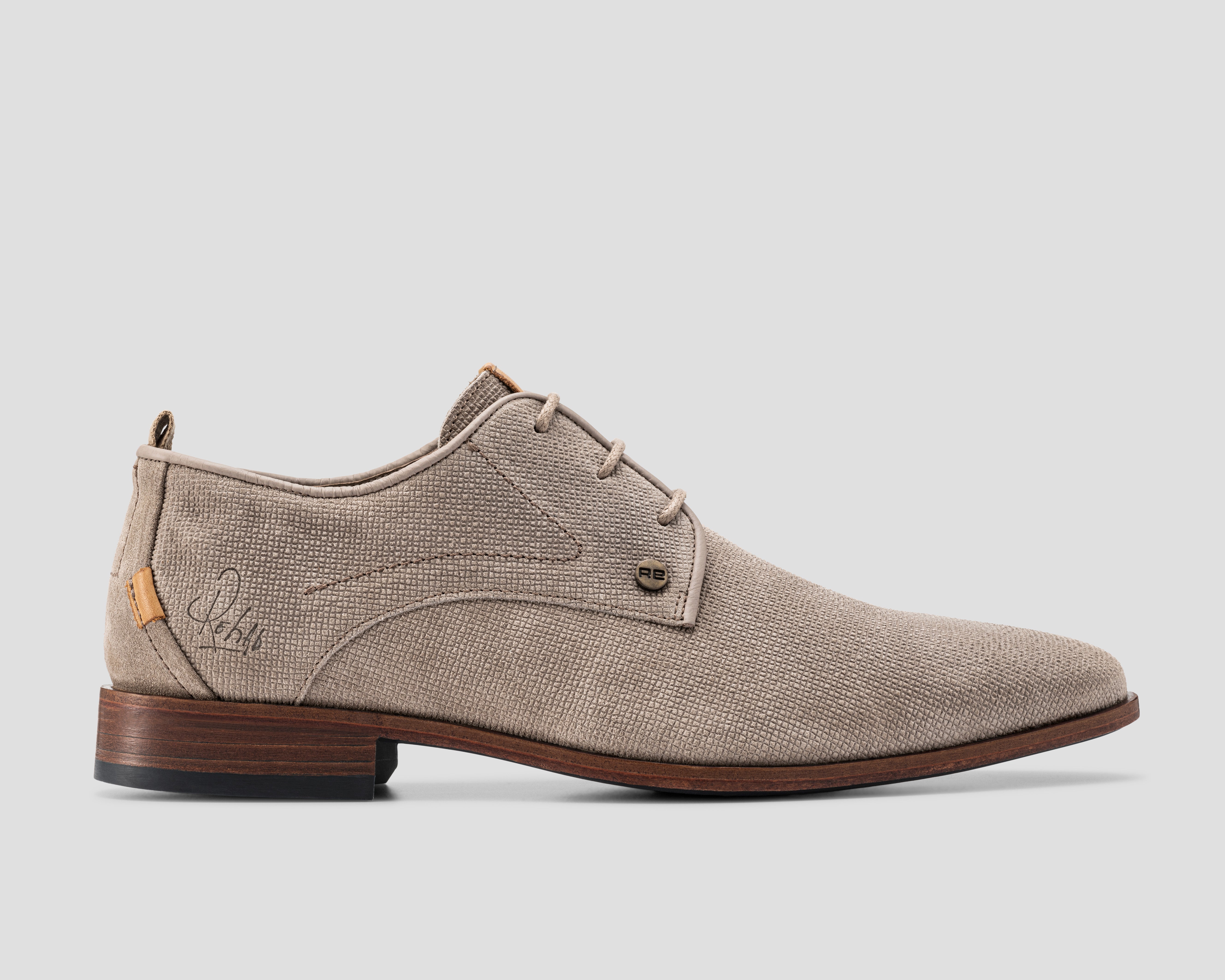 Greg Wall Sue | Zandkleurige nette schoenen REHAB Footwear