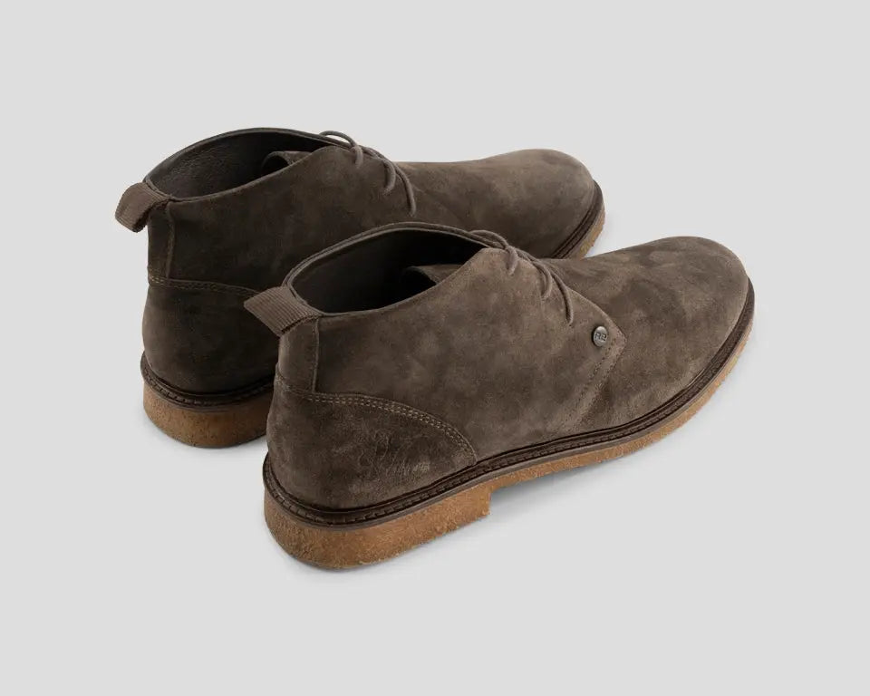 Kas | Grijsbruine desert boot REHAB Footwear