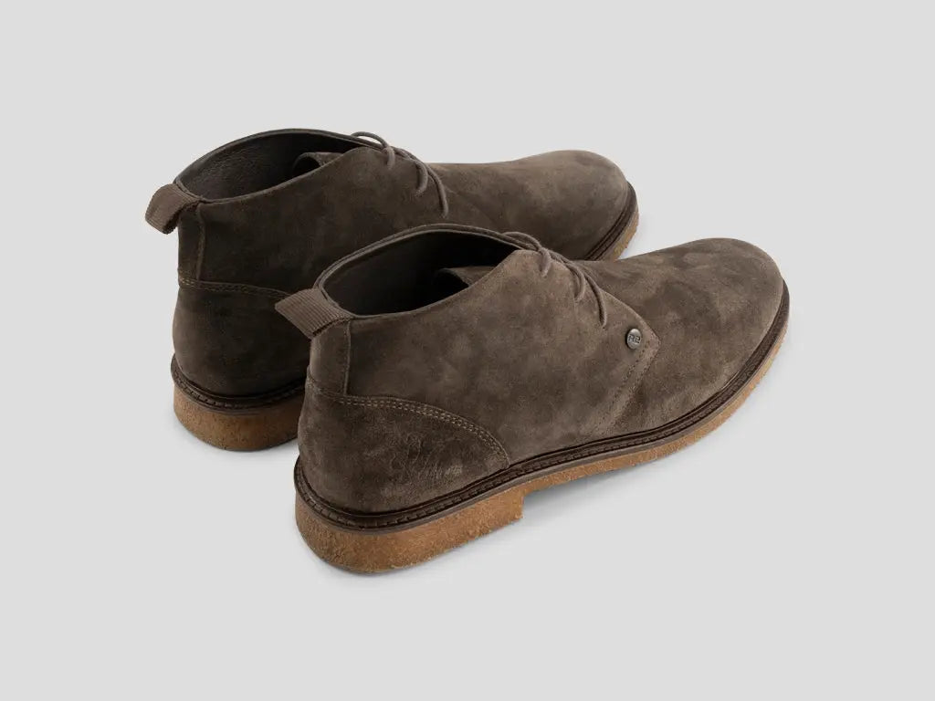 Kas | Grijsbruine desert boot REHAB Footwear