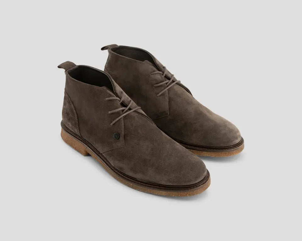 Kas | Grijsbruine desert boot REHAB Footwear