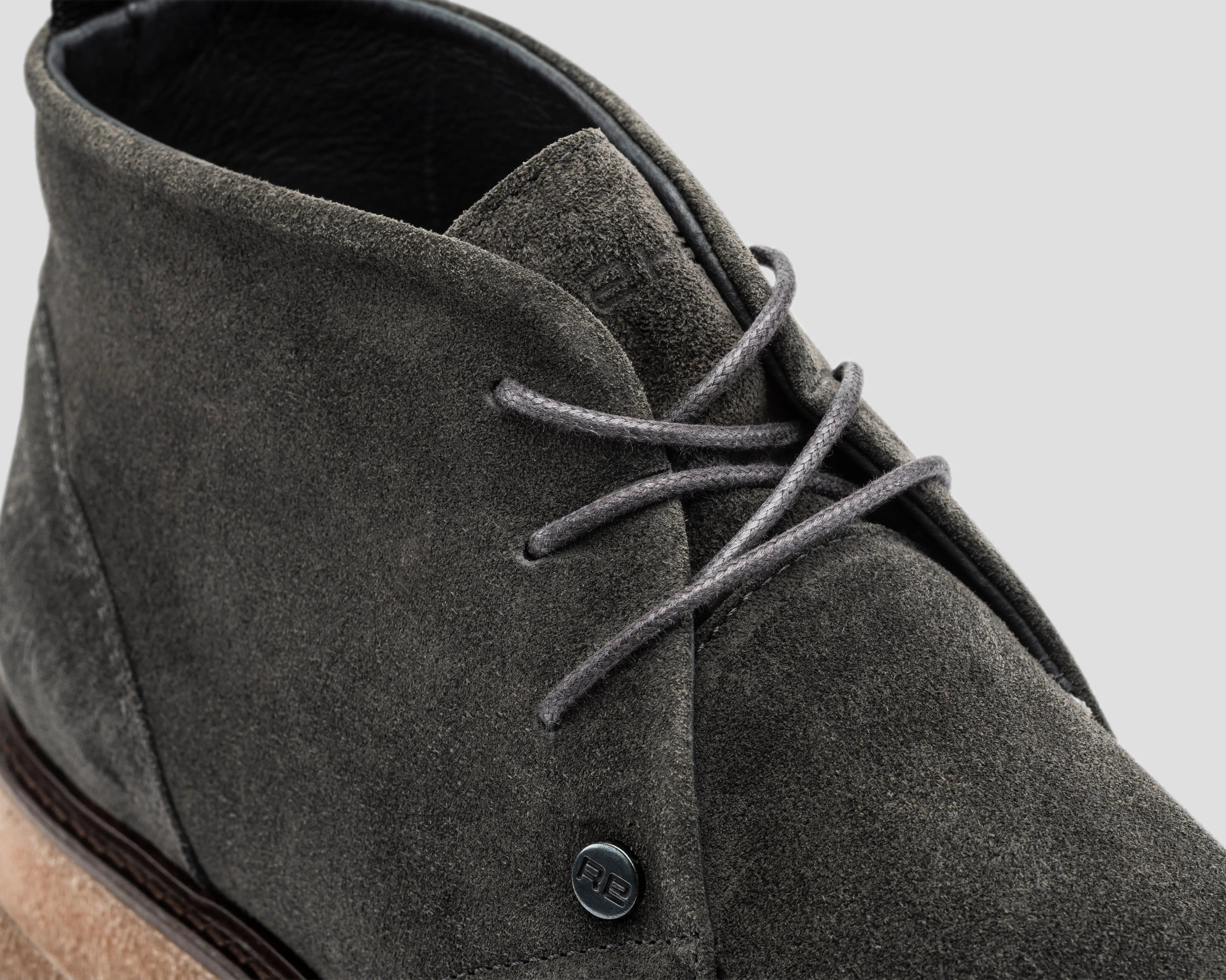 Kas | Donkergrijze desert boot REHAB Footwear