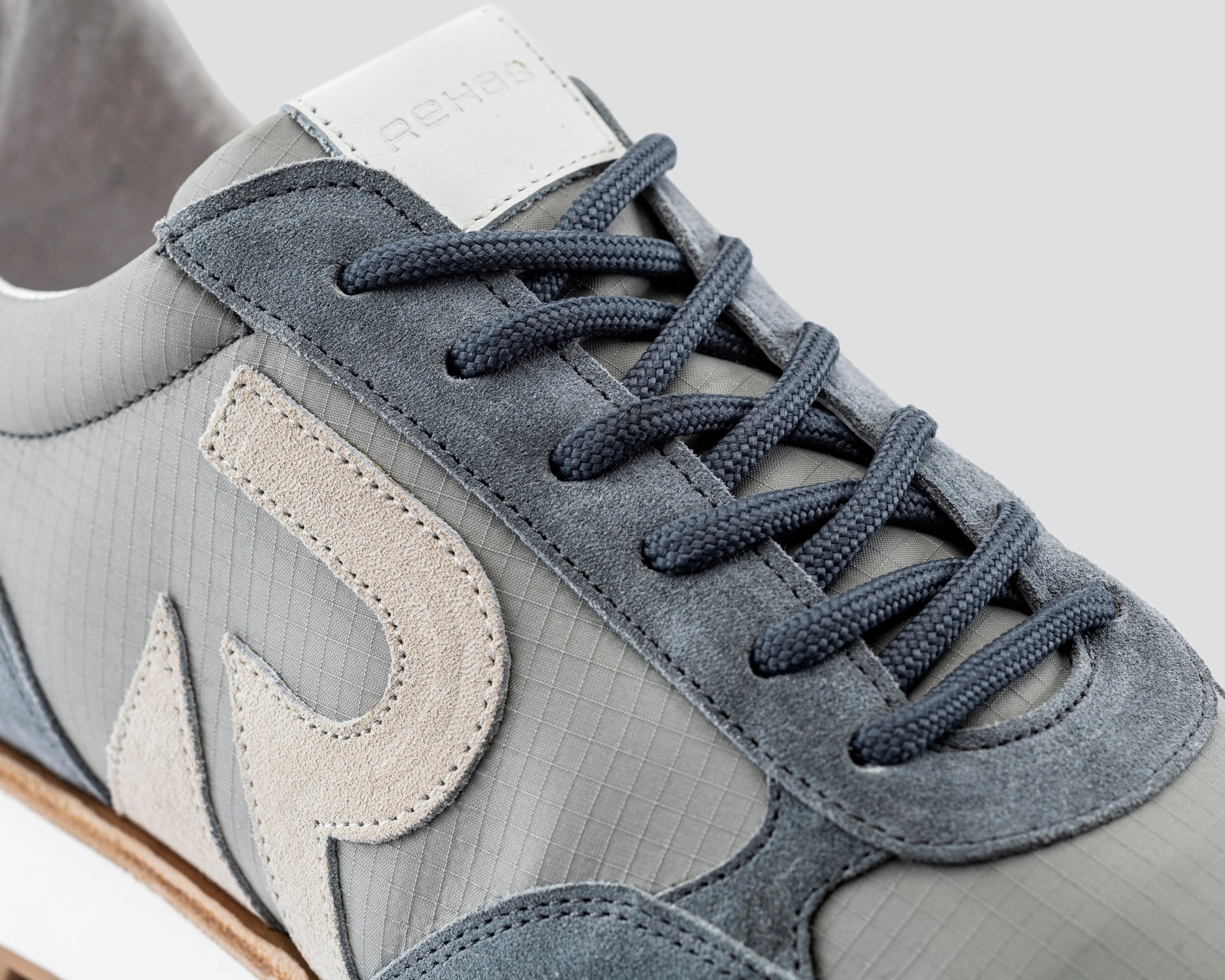 Maddox Mix | Blauw-zand sneaker REHAB Footwear