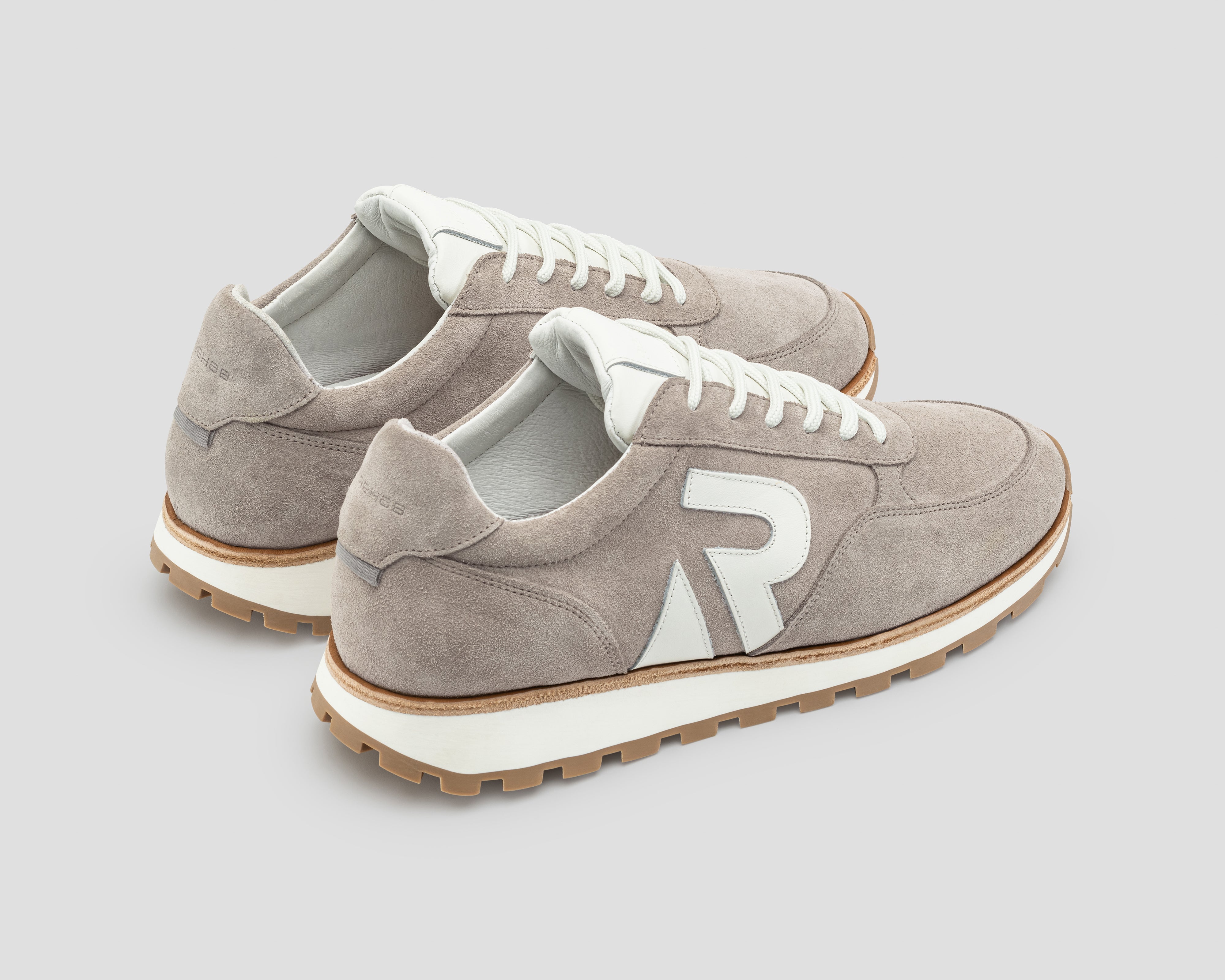 Maddox Sue Lthr | Khaki sneaker REHAB Footwear