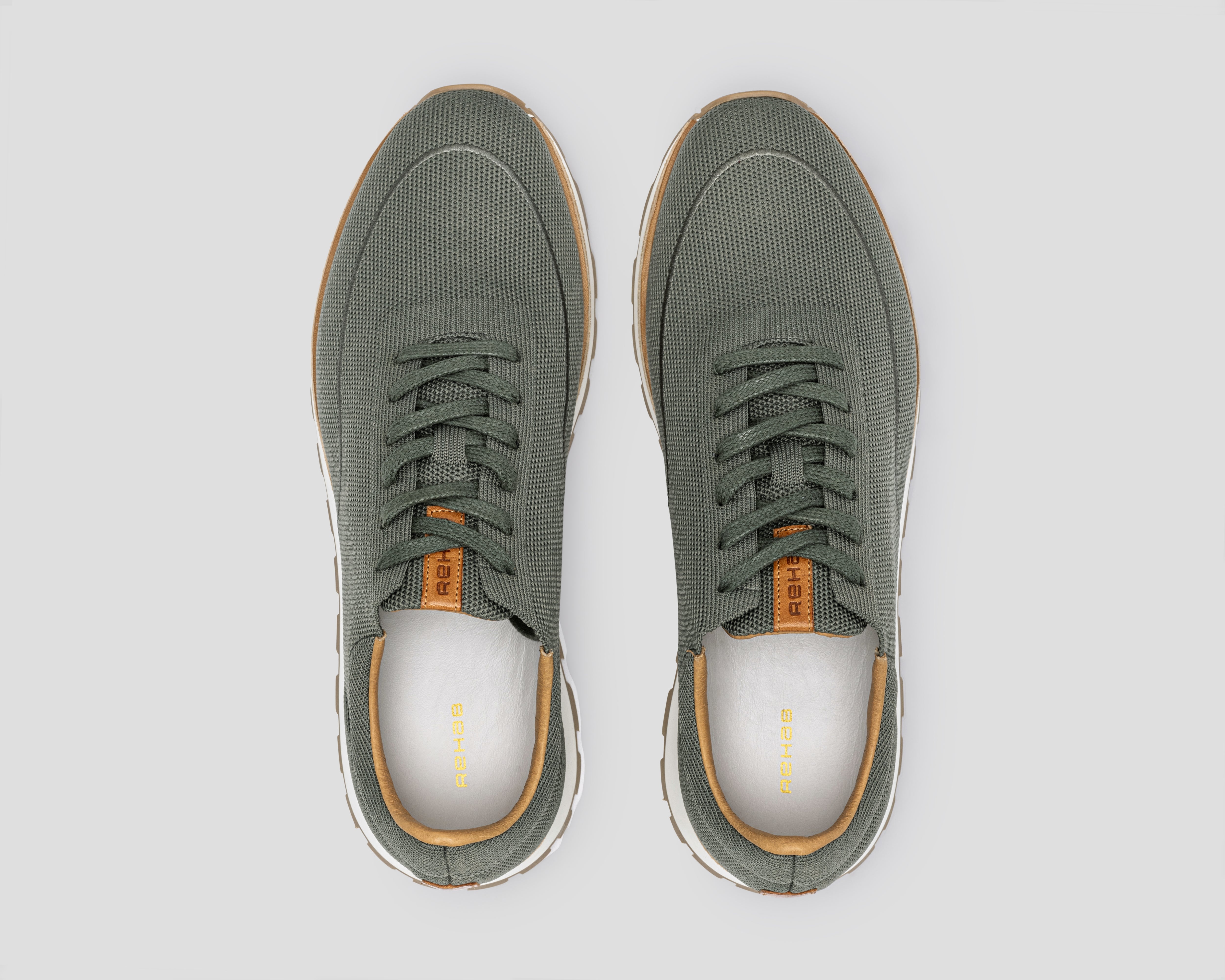 Mason Knit | Groene sneaker REHAB Footwear