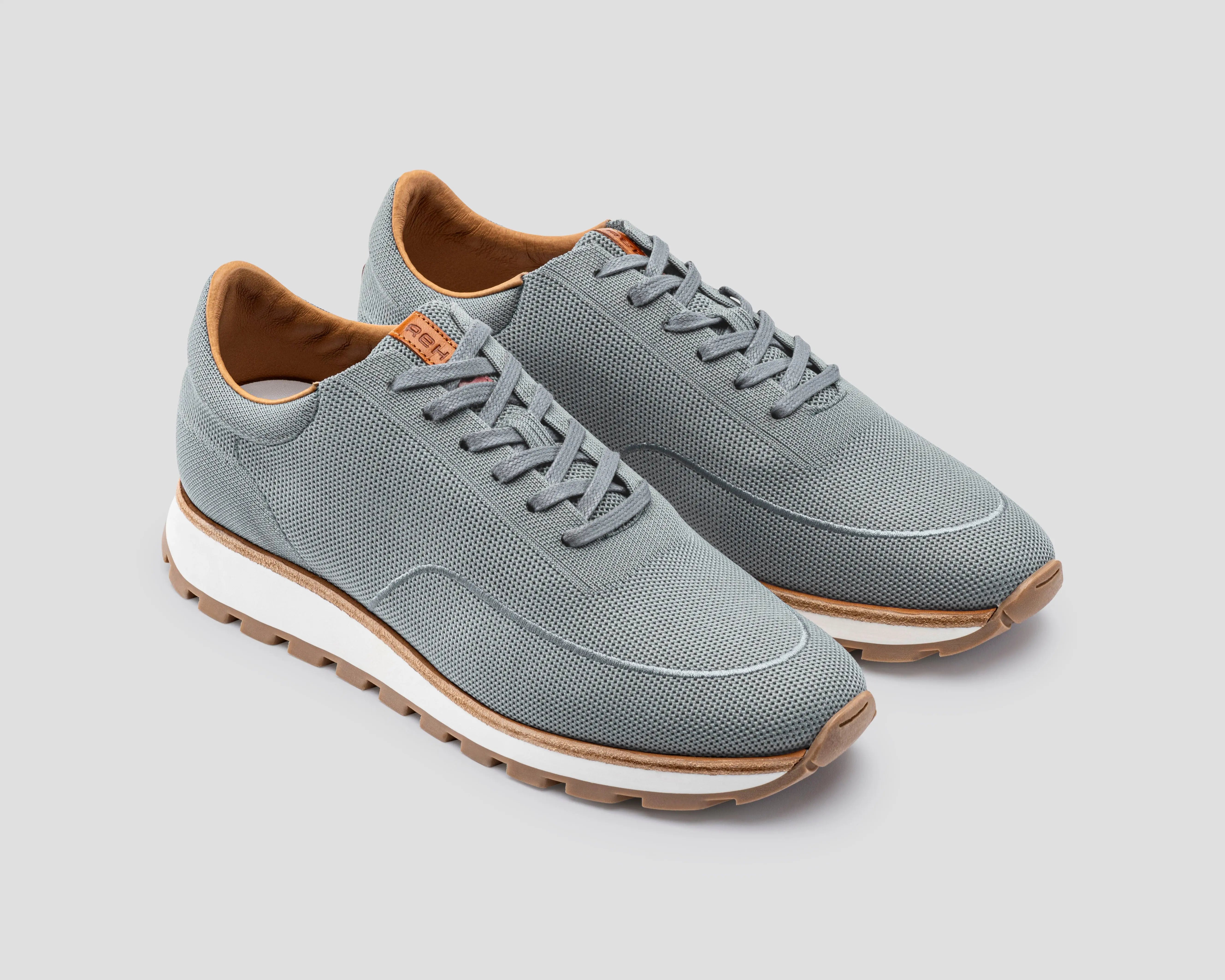 Mason Knit | Lichtblauwe sneaker REHAB Footwear