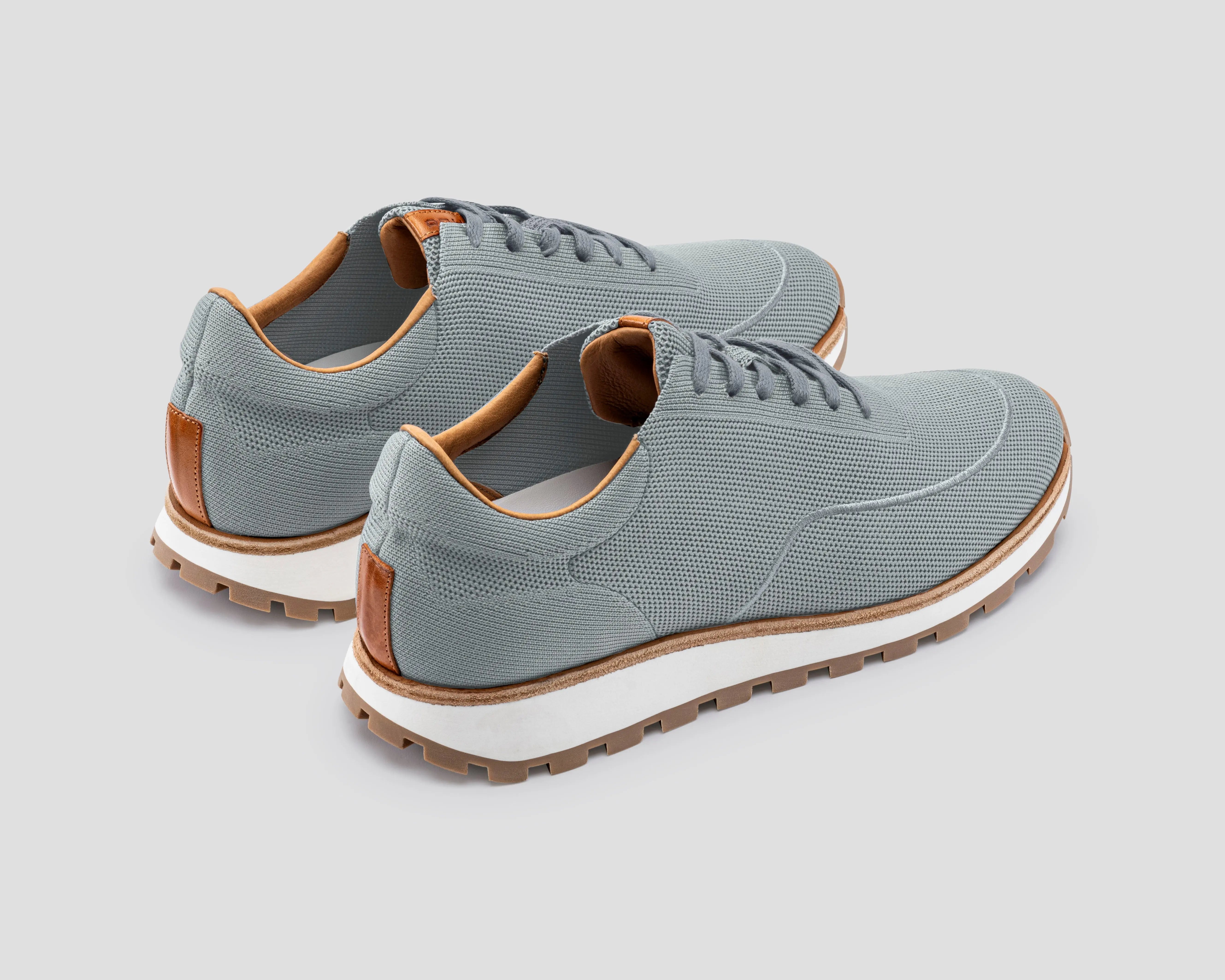 Mason Knit | Lichtblauwe sneaker REHAB Footwear