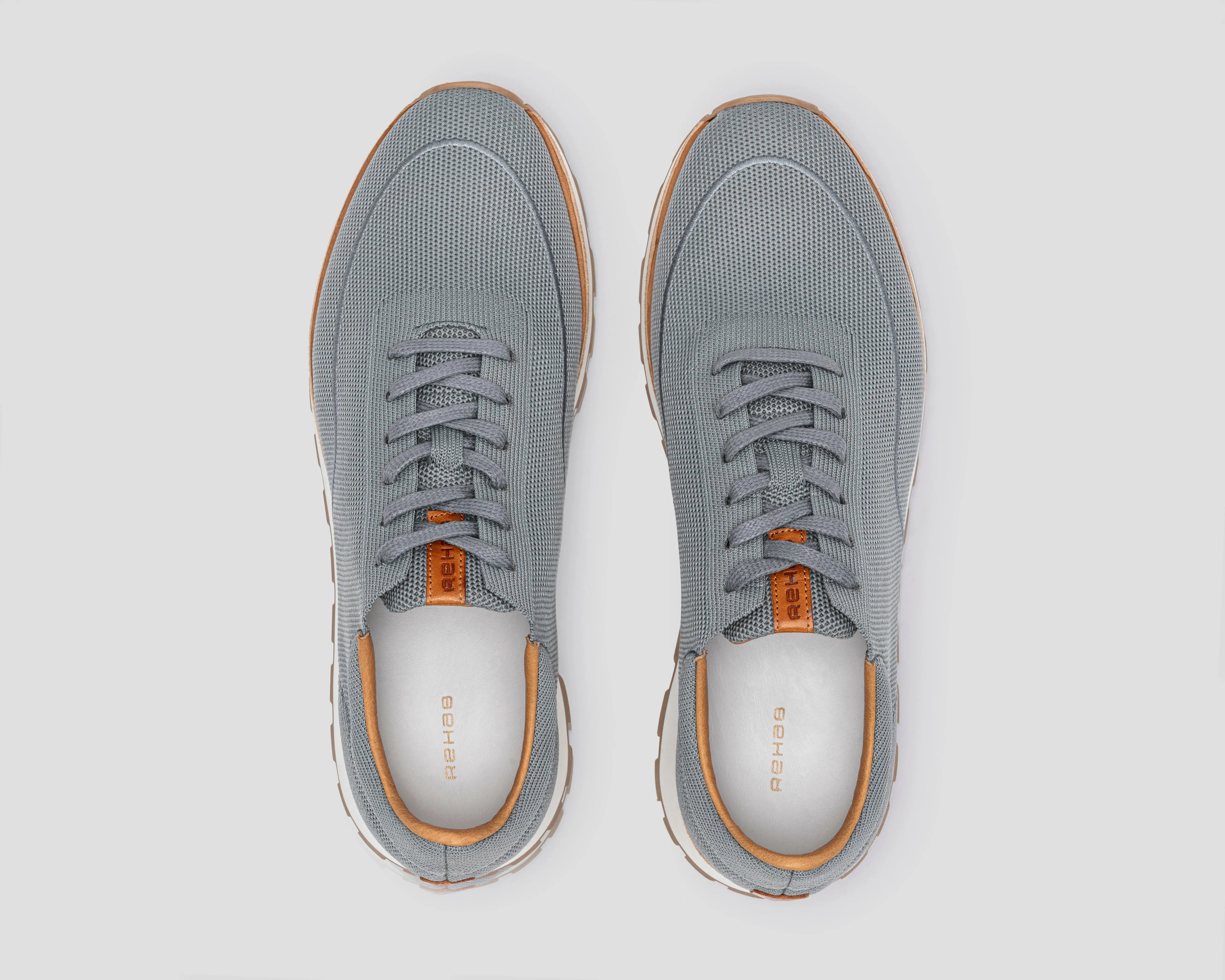 Mason Knit | Lichtblauwe sneaker REHAB Footwear