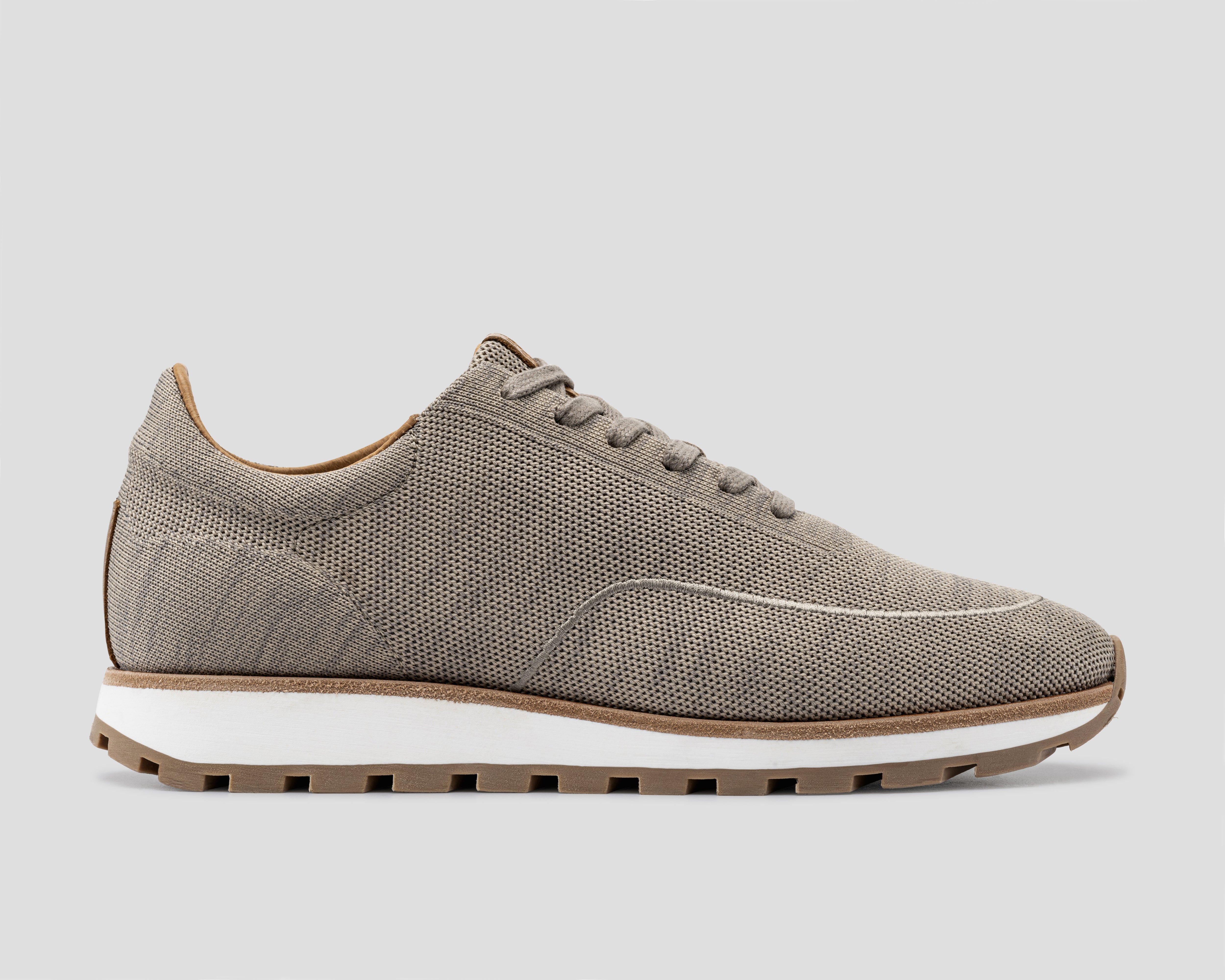 Mason Knit | Zandkleurige sneaker REHAB Footwear