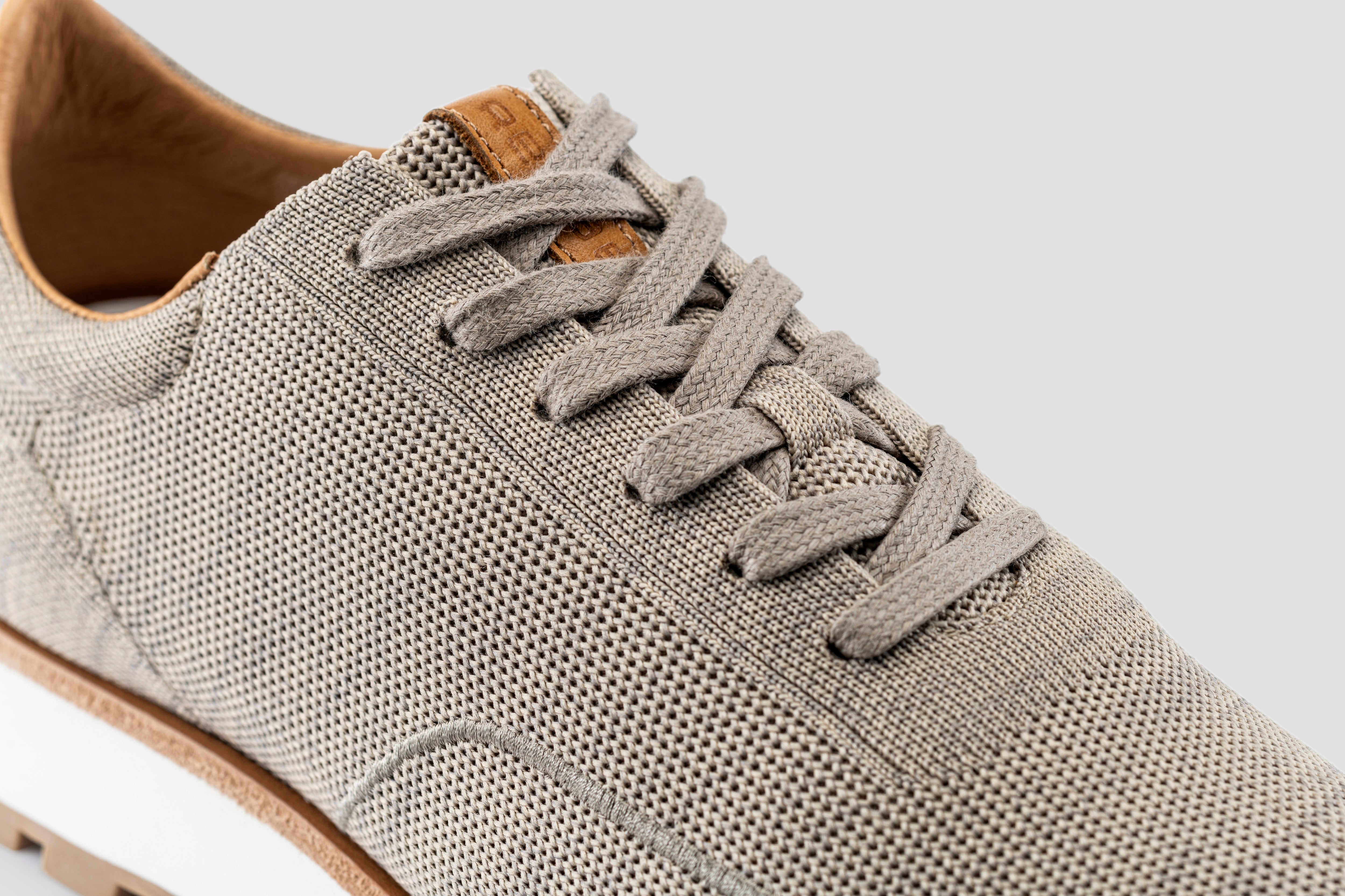 Mason Knit | Zandkleurige sneaker REHAB Footwear