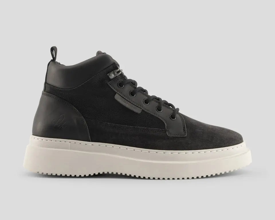 Maurho | Hoge zwarte boots REHAB Footwear