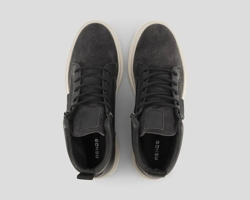 Maurho | Hoge zwarte boots REHAB Footwear