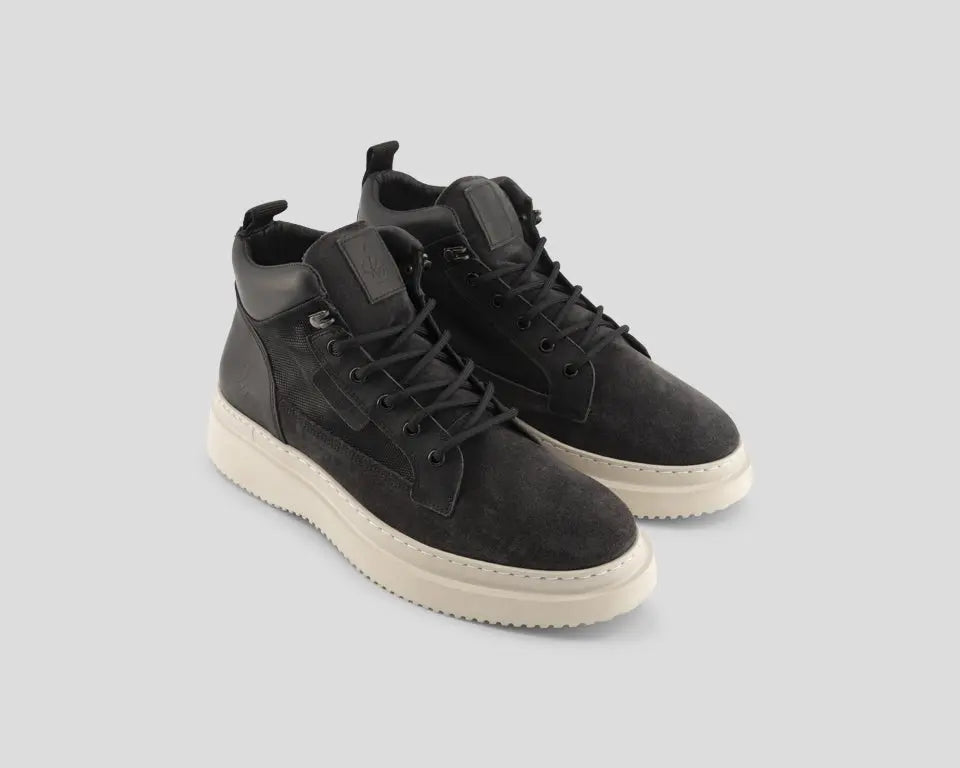 Maurho | Hoge zwarte boots REHAB Footwear