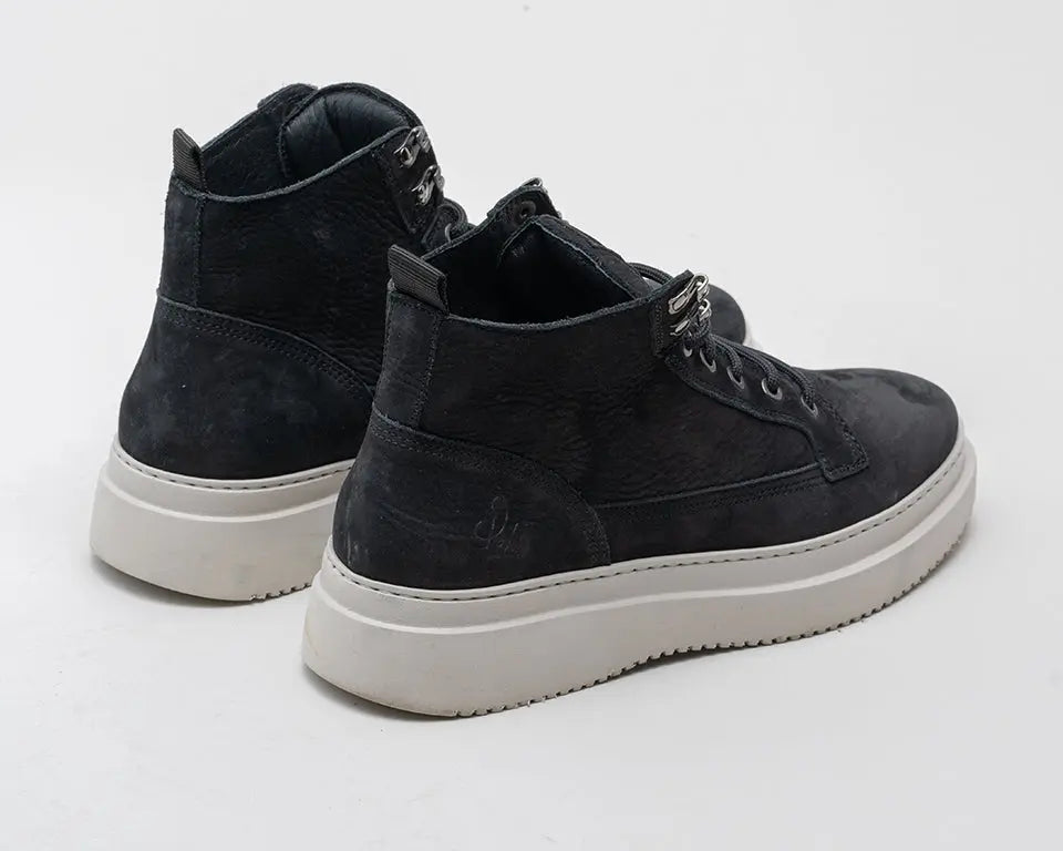 Morris Nub | Hoge zwarte boots REHAB Footwear
