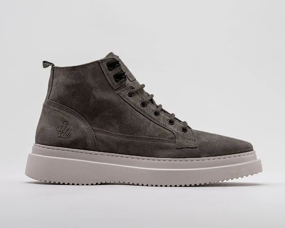 Morris Sue | Hoge donkergrijze boots REHAB Footwear