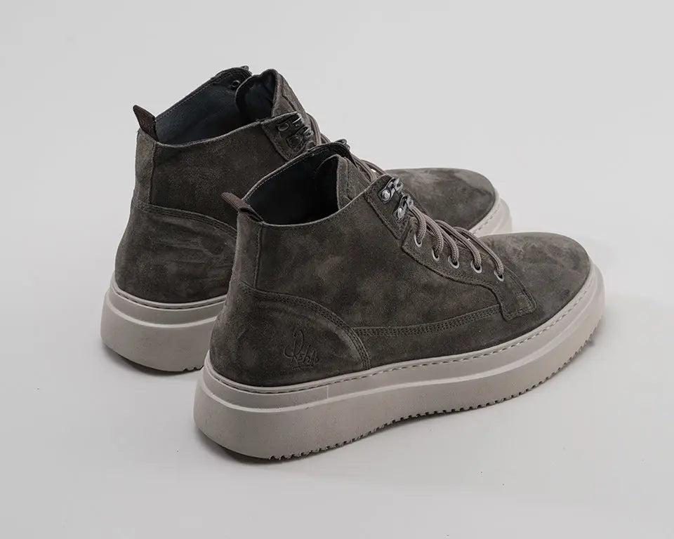 Morris Sue | Hoge donkergrijze boots REHAB Footwear