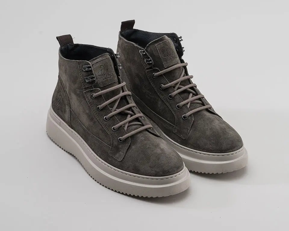 Morris Sue | Hoge donkergrijze boots REHAB Footwear