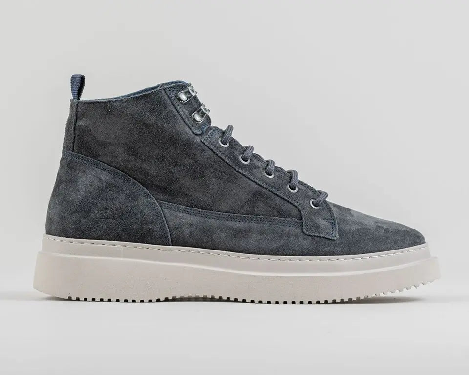 Morris Sue | Hoge donkerblauwe boots REHAB Footwear